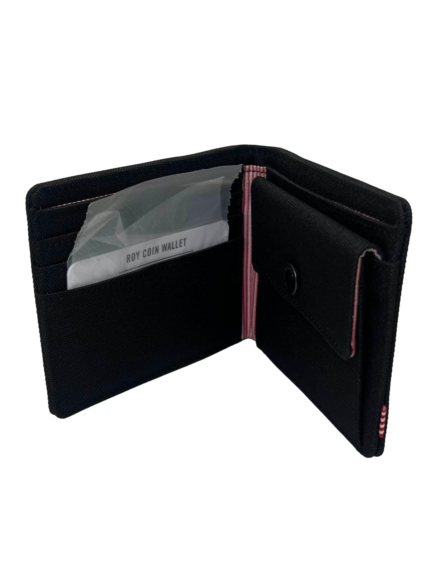 Black Roy Coin Rfid Wallet