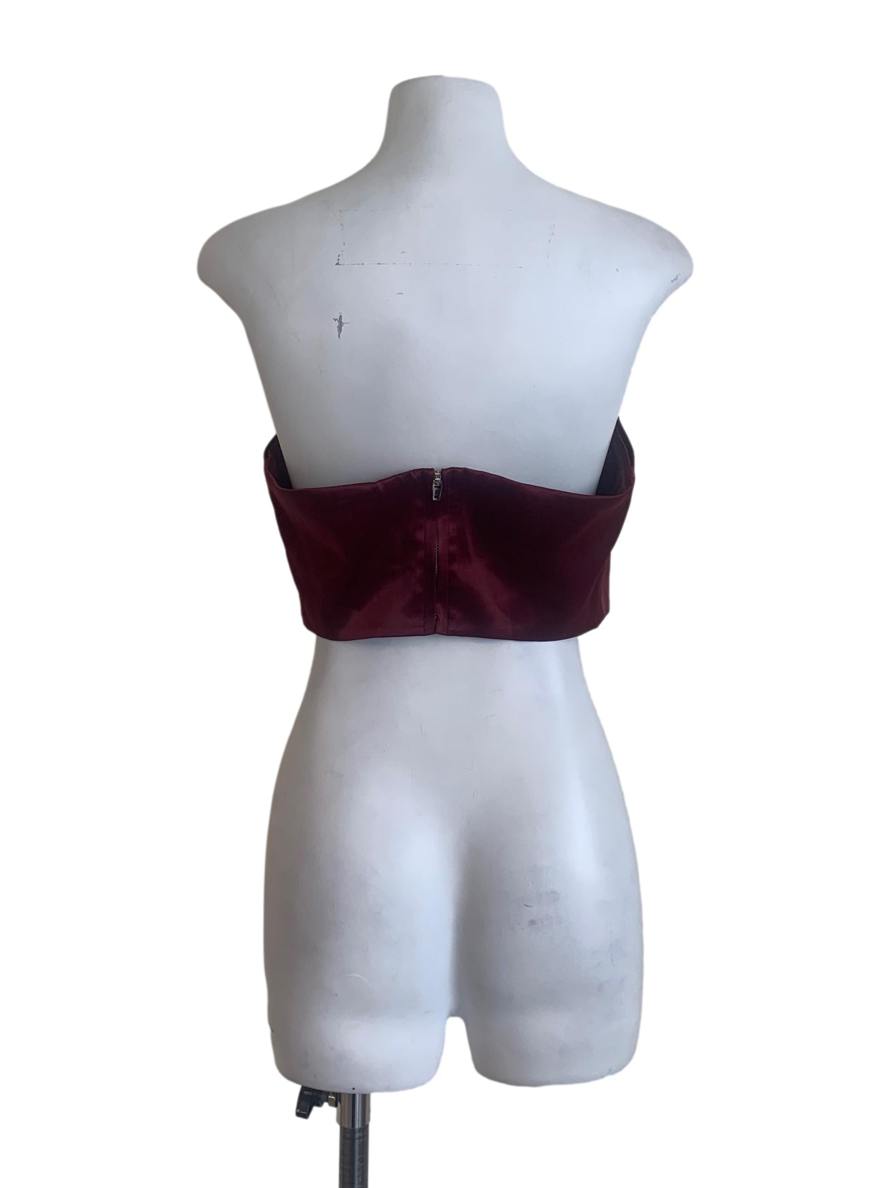 Currant Red Sleeveless Top
