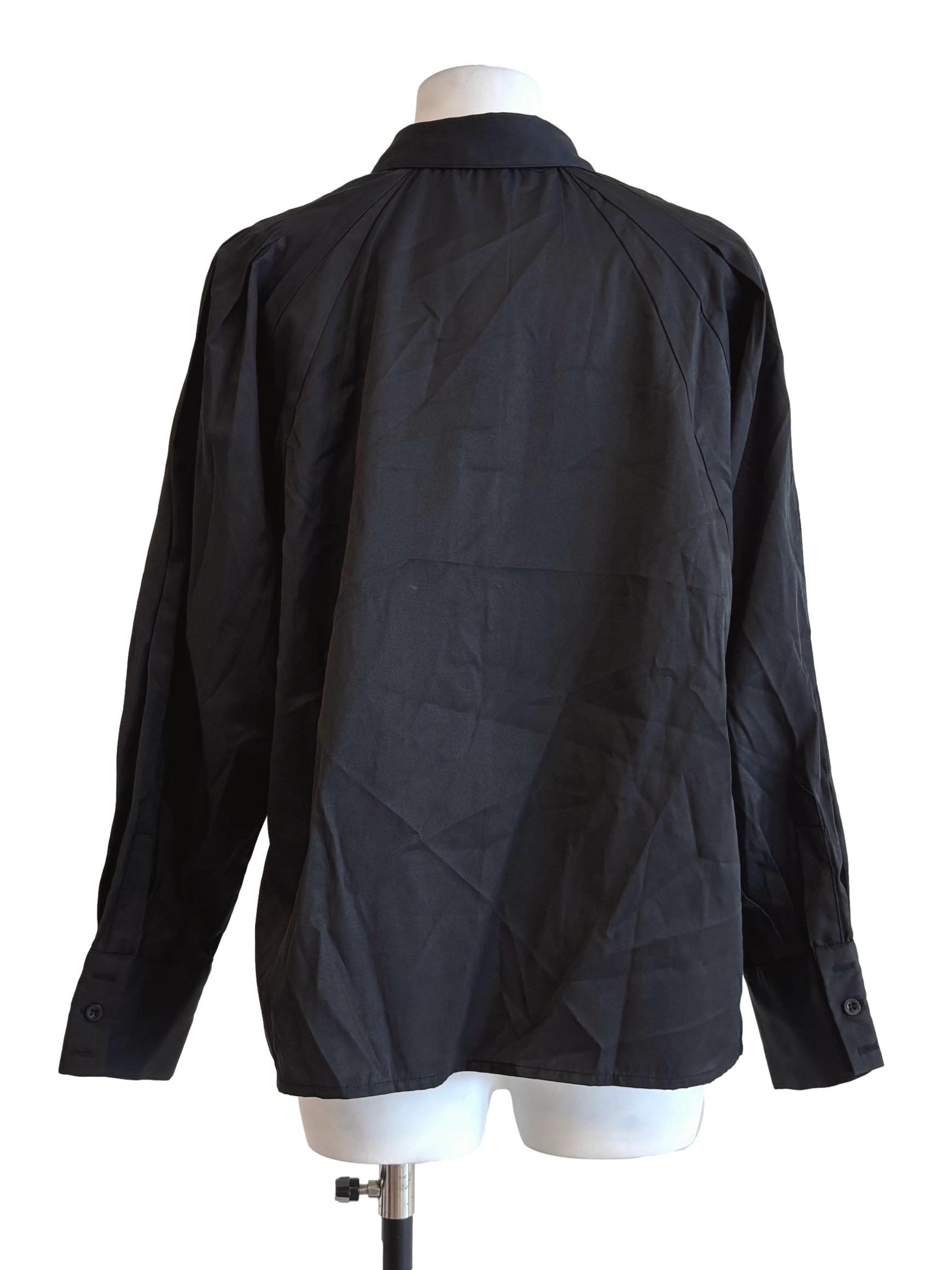 Jet Black Buttoned Shirt LB