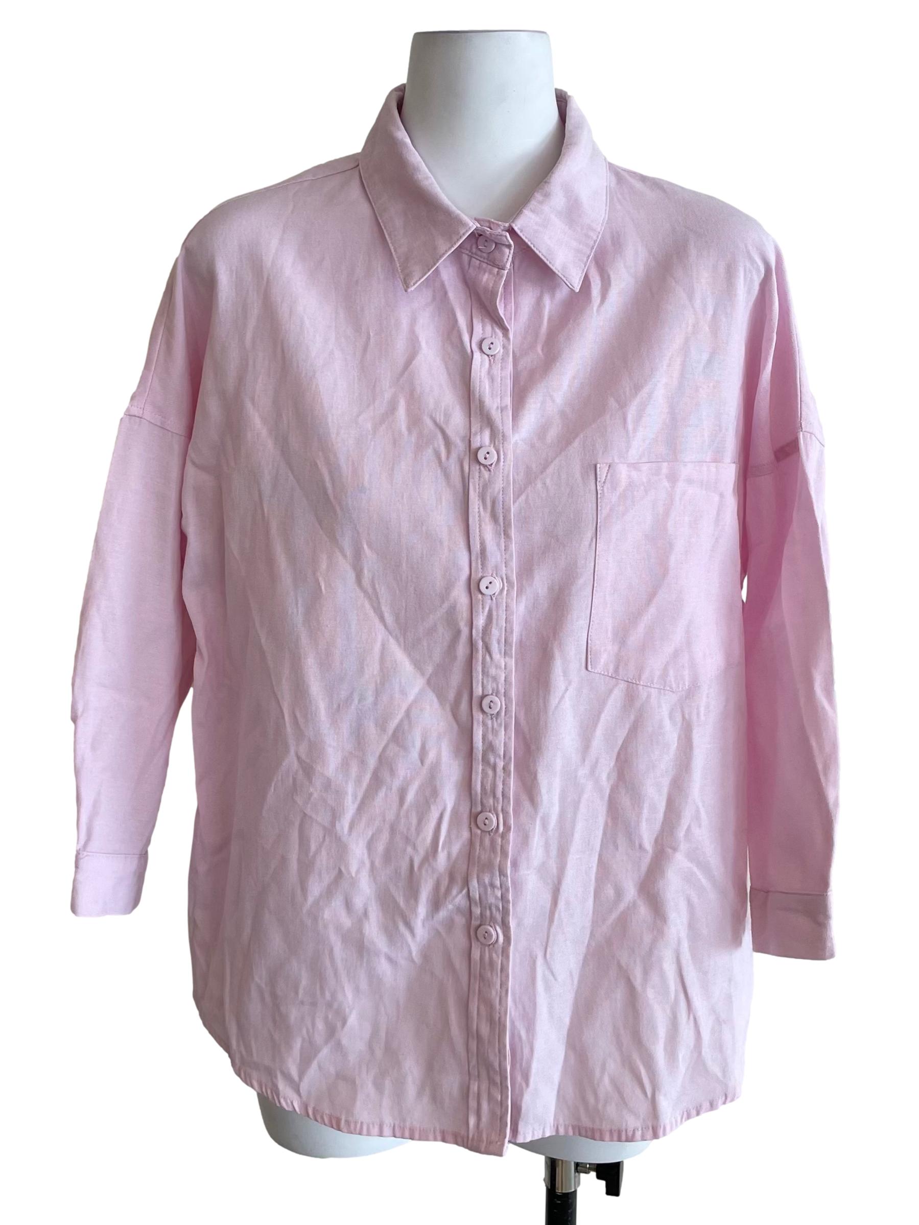 Pastel Pink Oxford Shirt