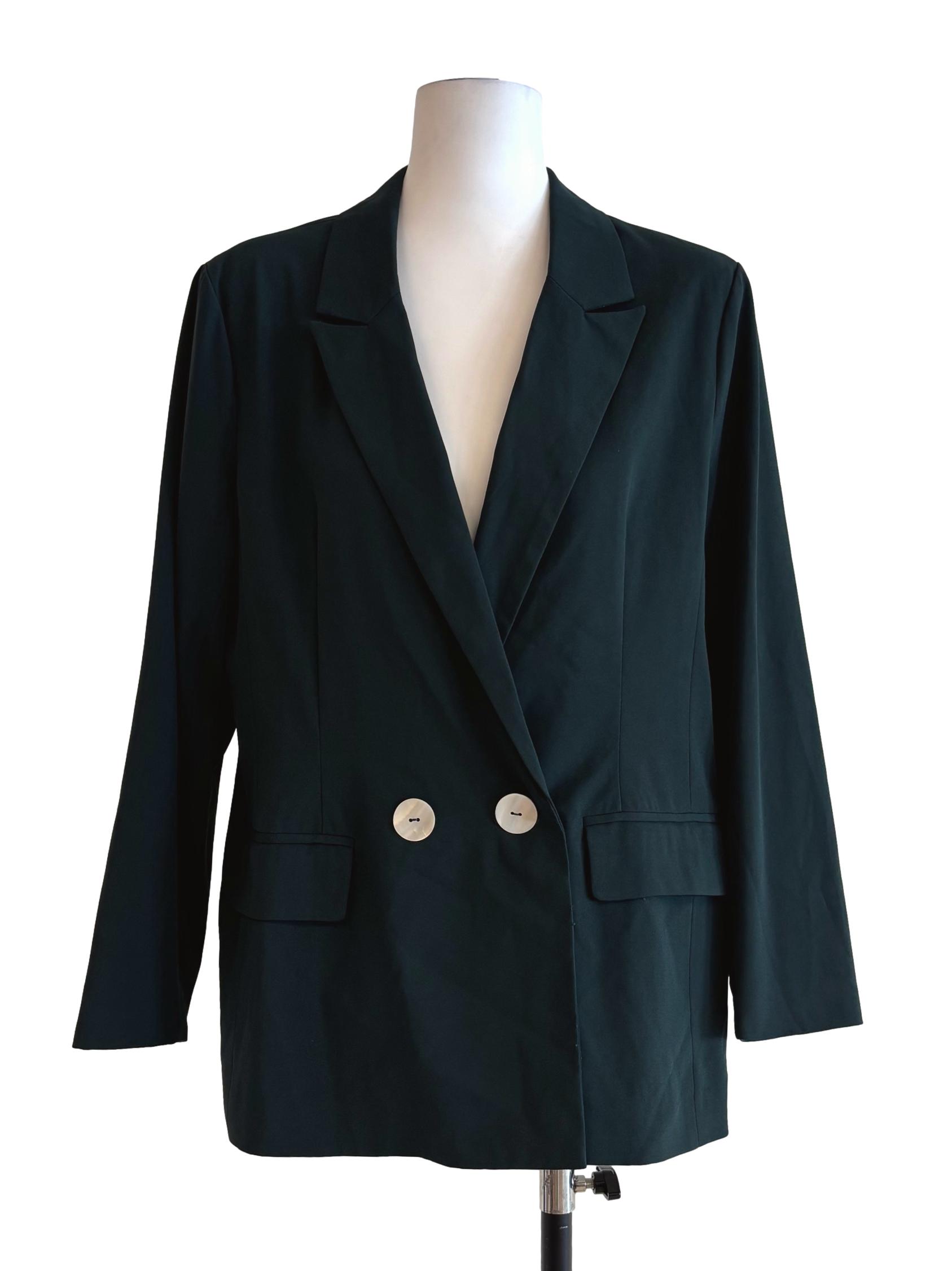 Pine Green Surplice Blazer LB