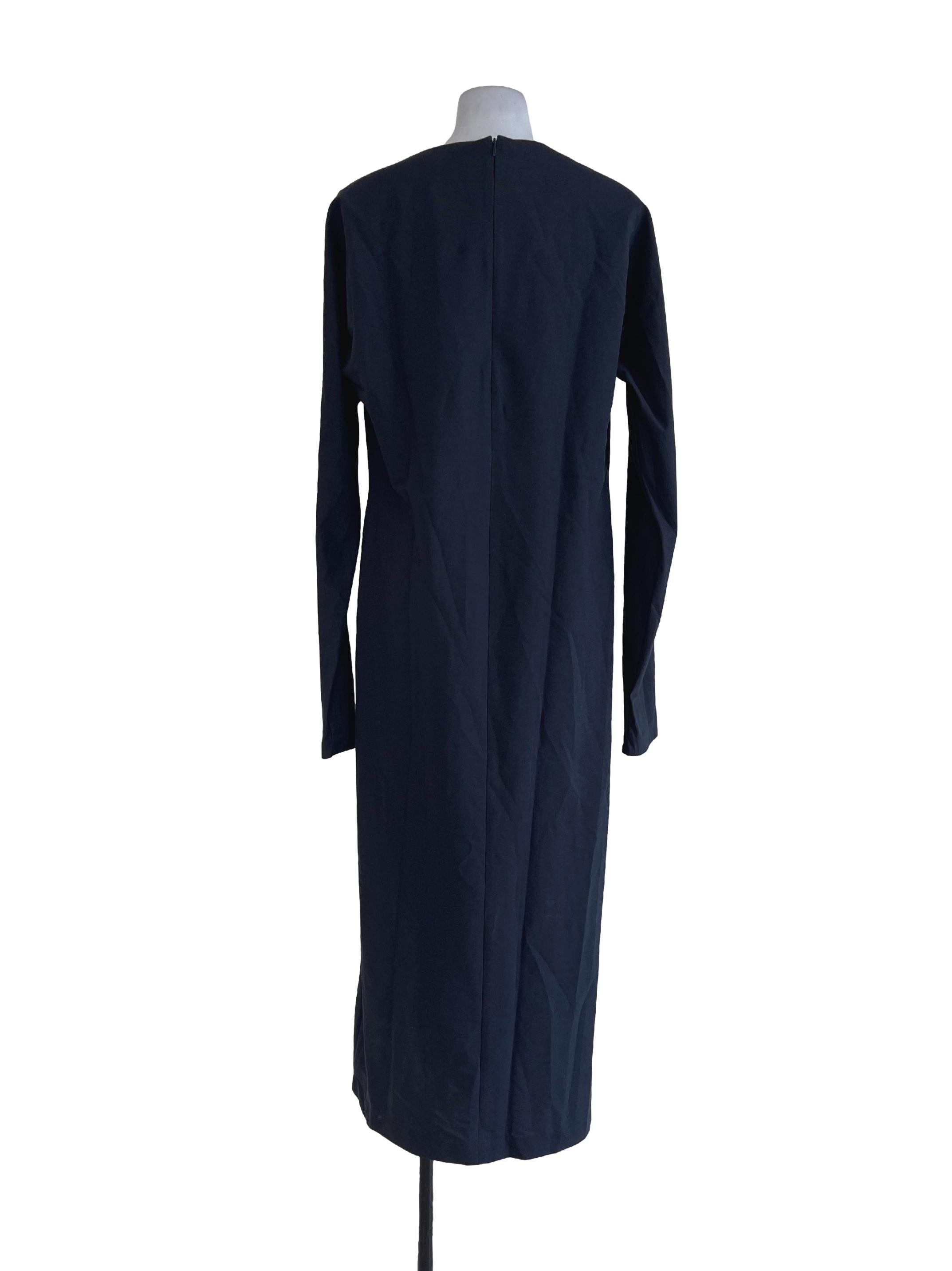 Navy Plain Dress