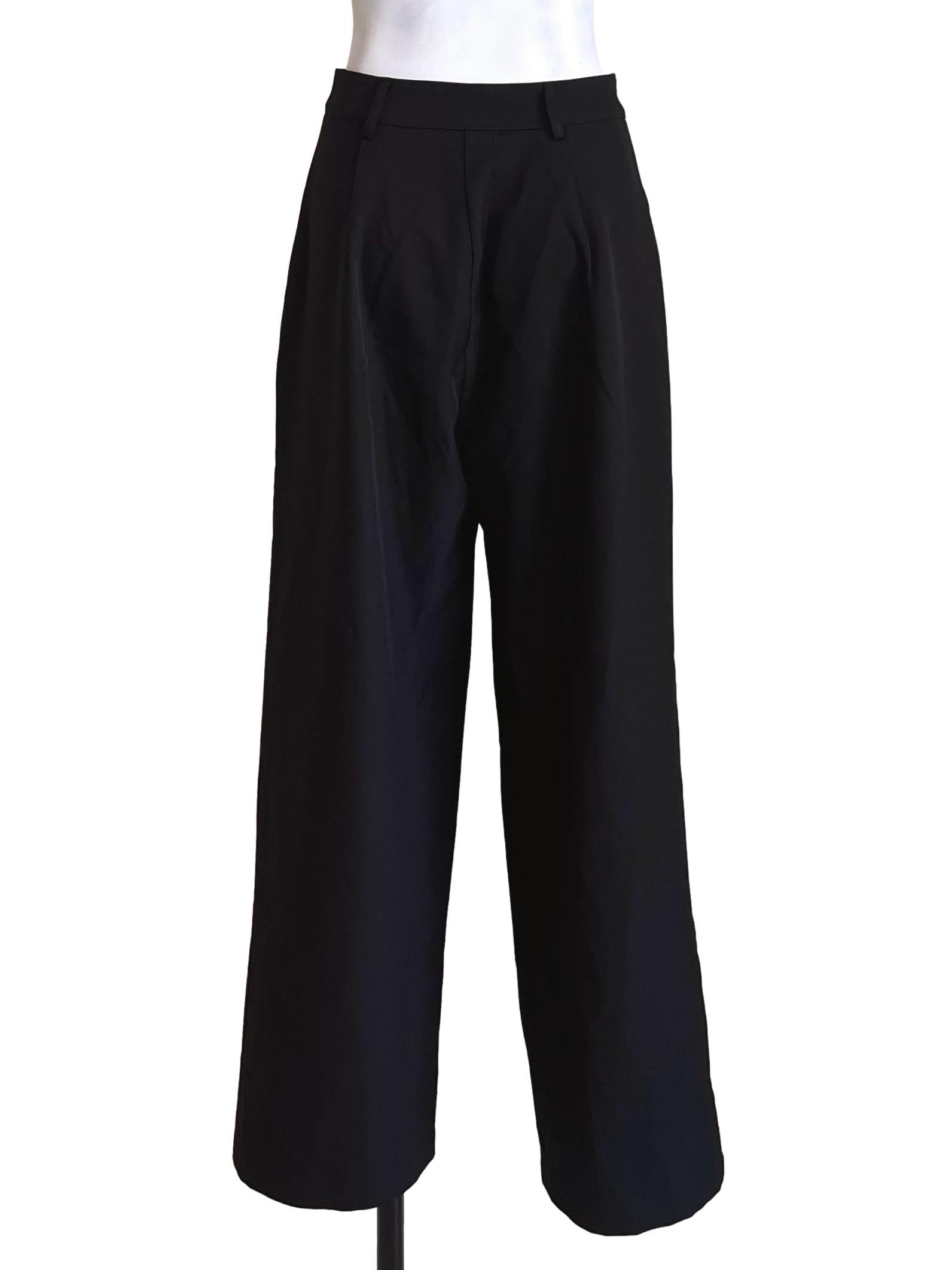 Midnight Black Formal Pants