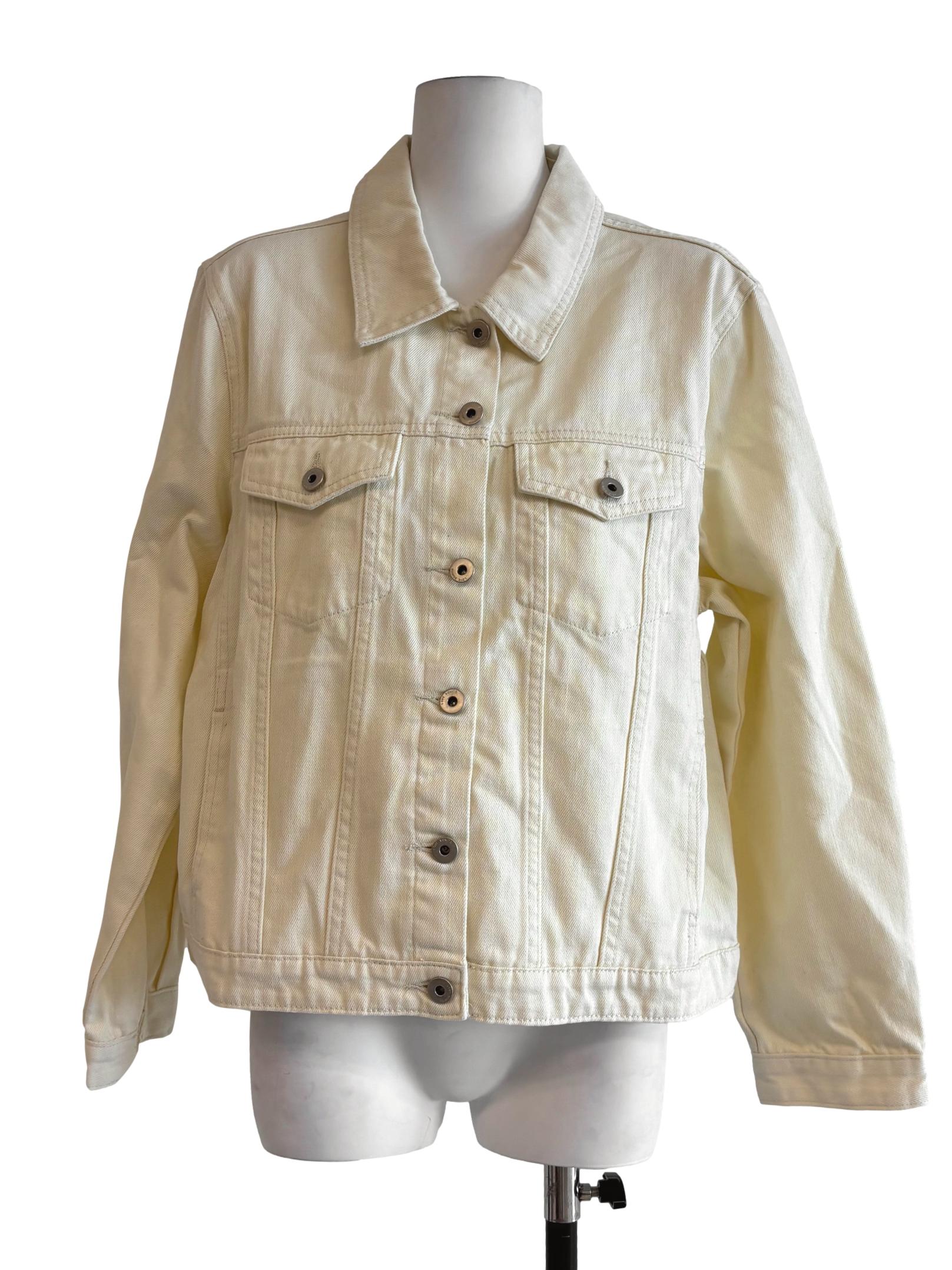 Beige Denim Jacket LB
