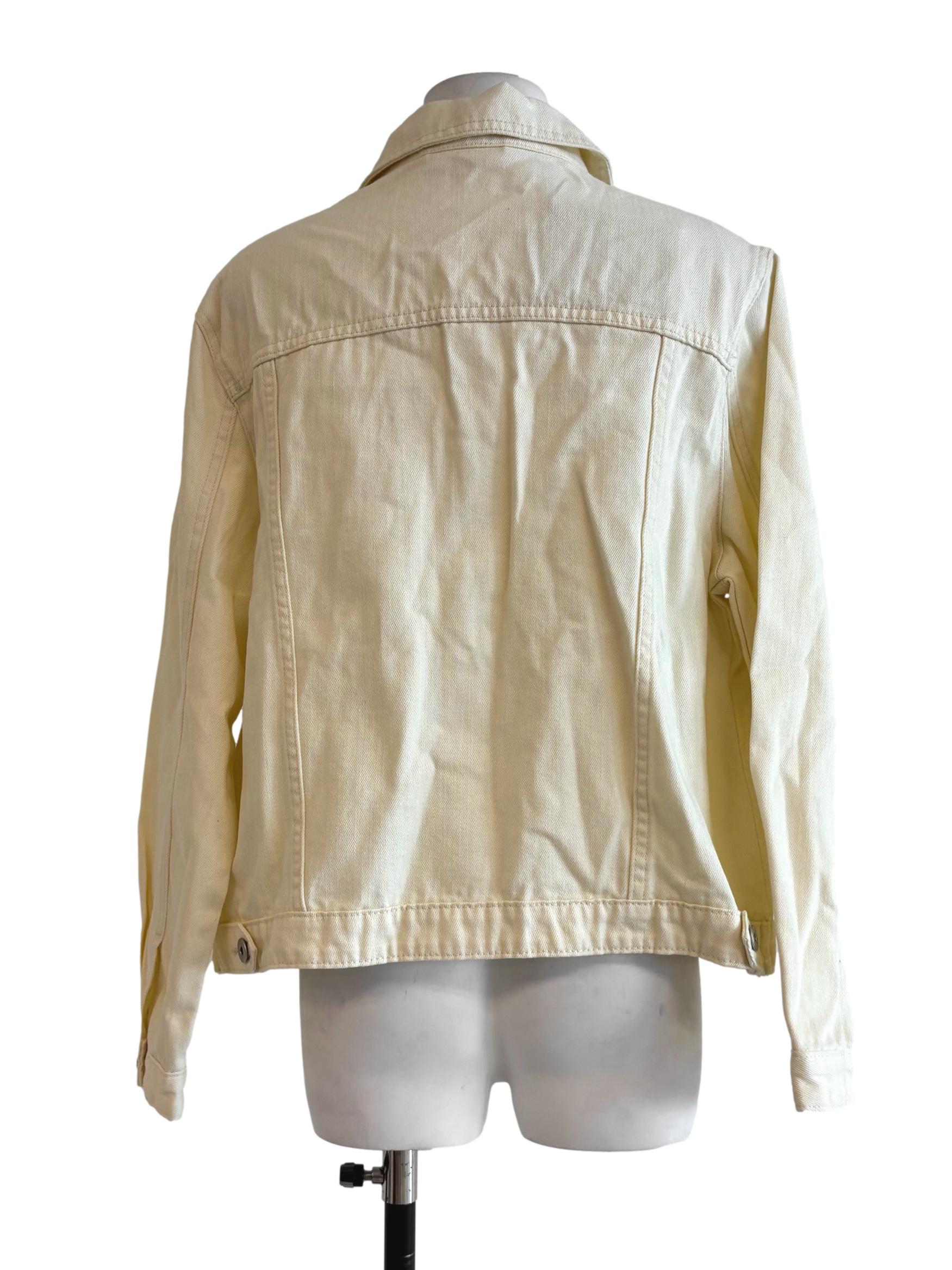 Beige Denim Jacket LB