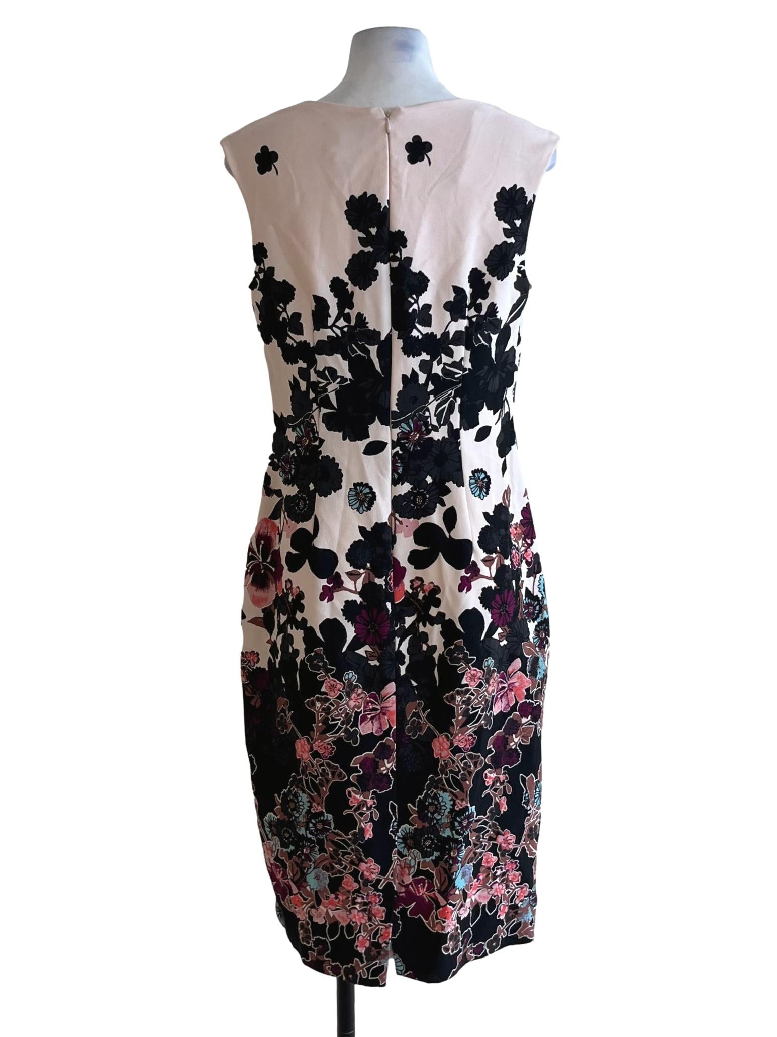 Lemonade Pink Floral Sheath Dress