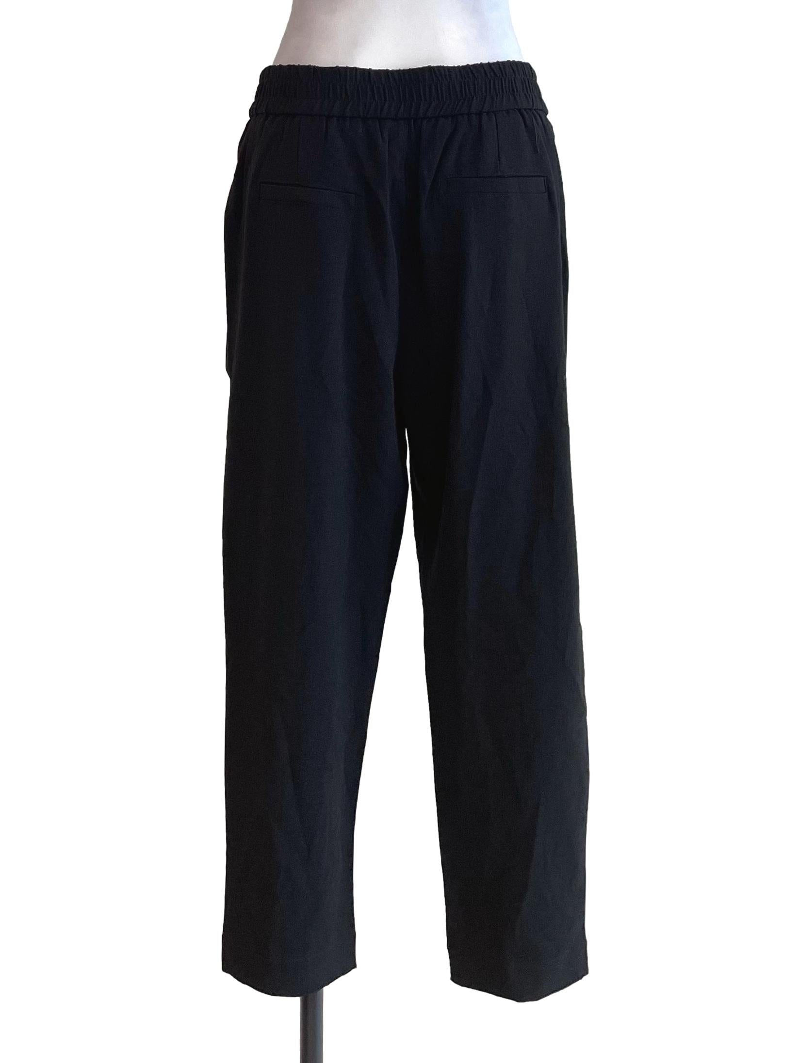 Black Basic Trousers