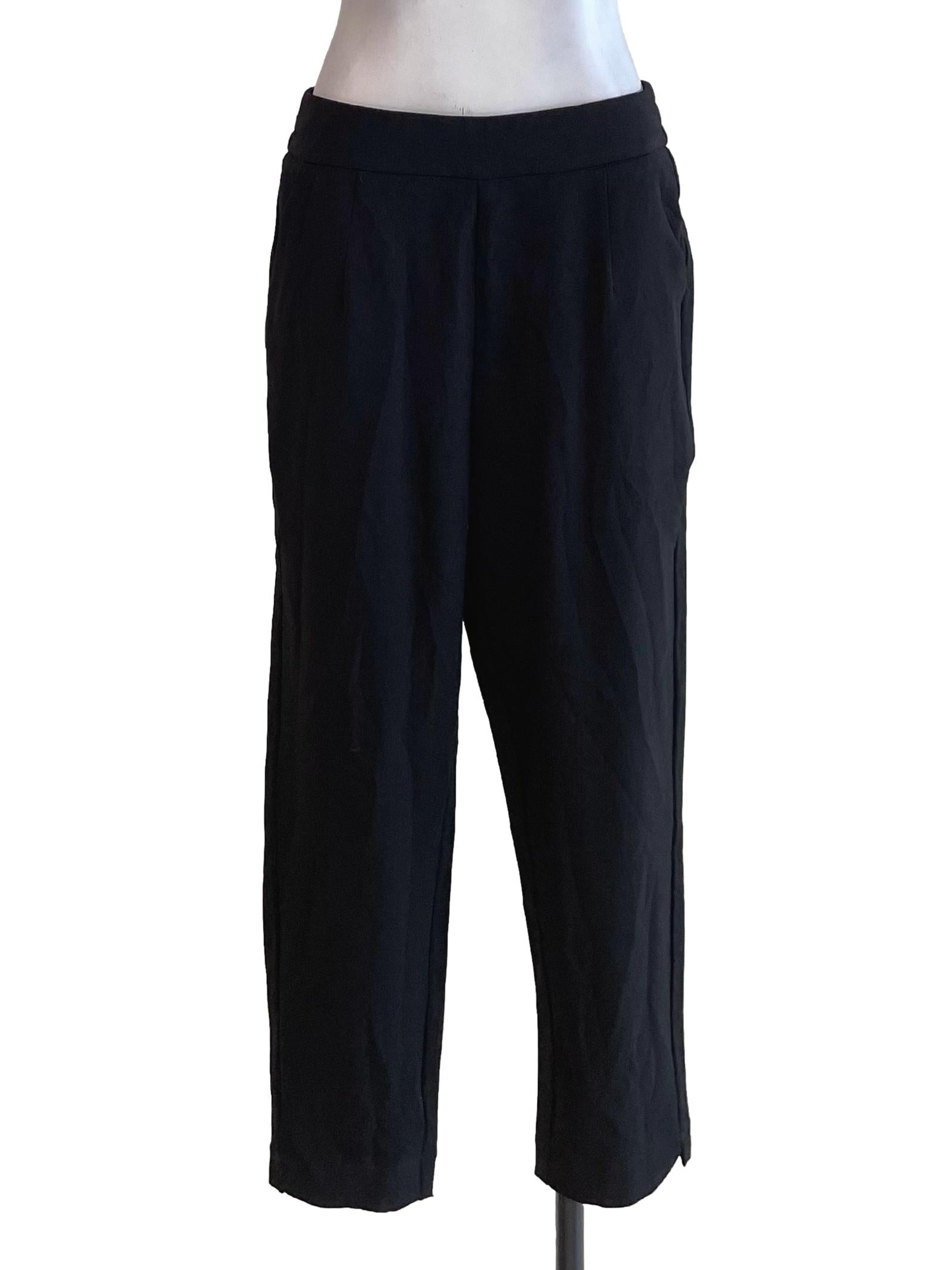 Black Basic Trousers