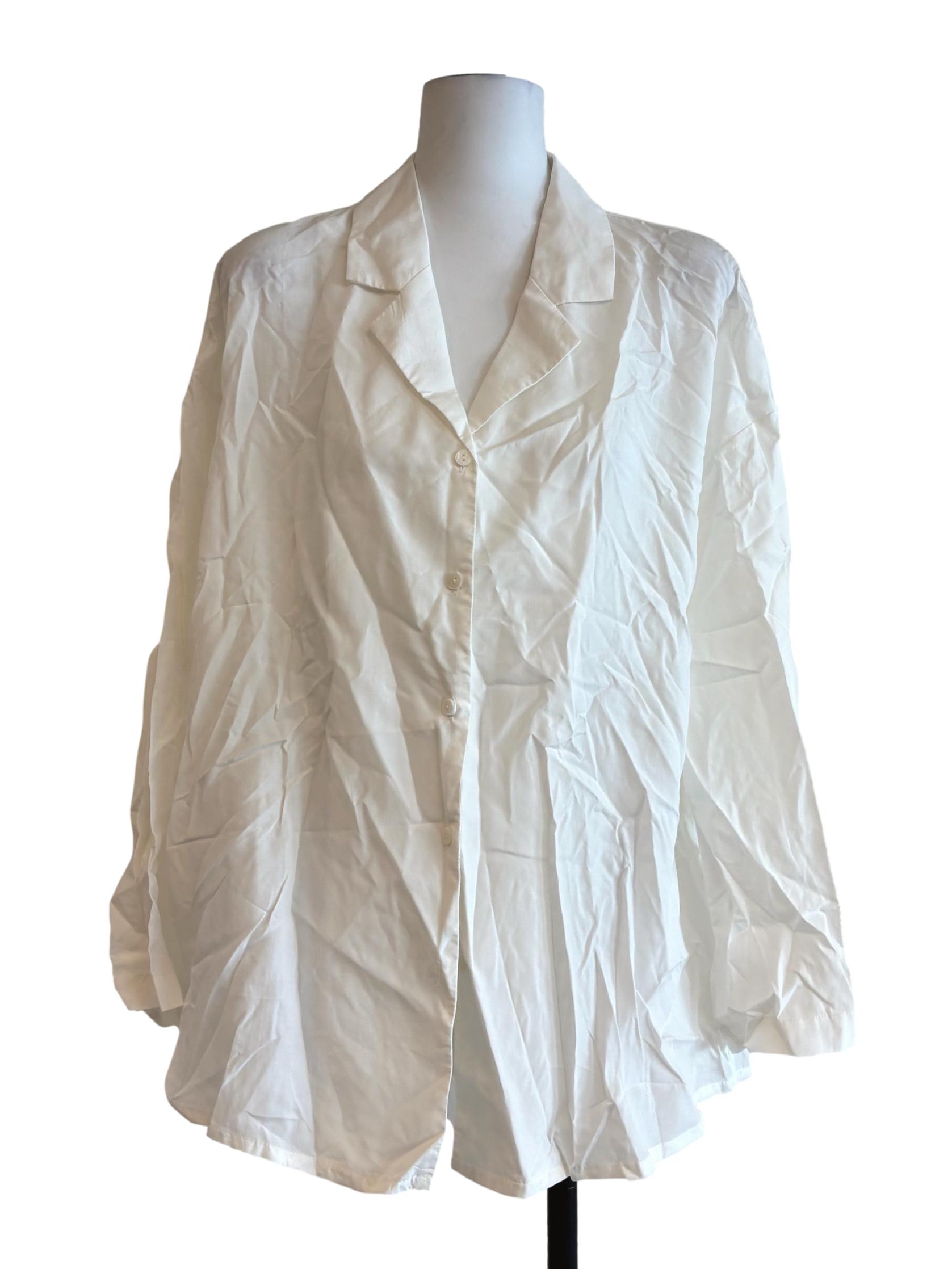 Powder White Buttoned Shirt TEM