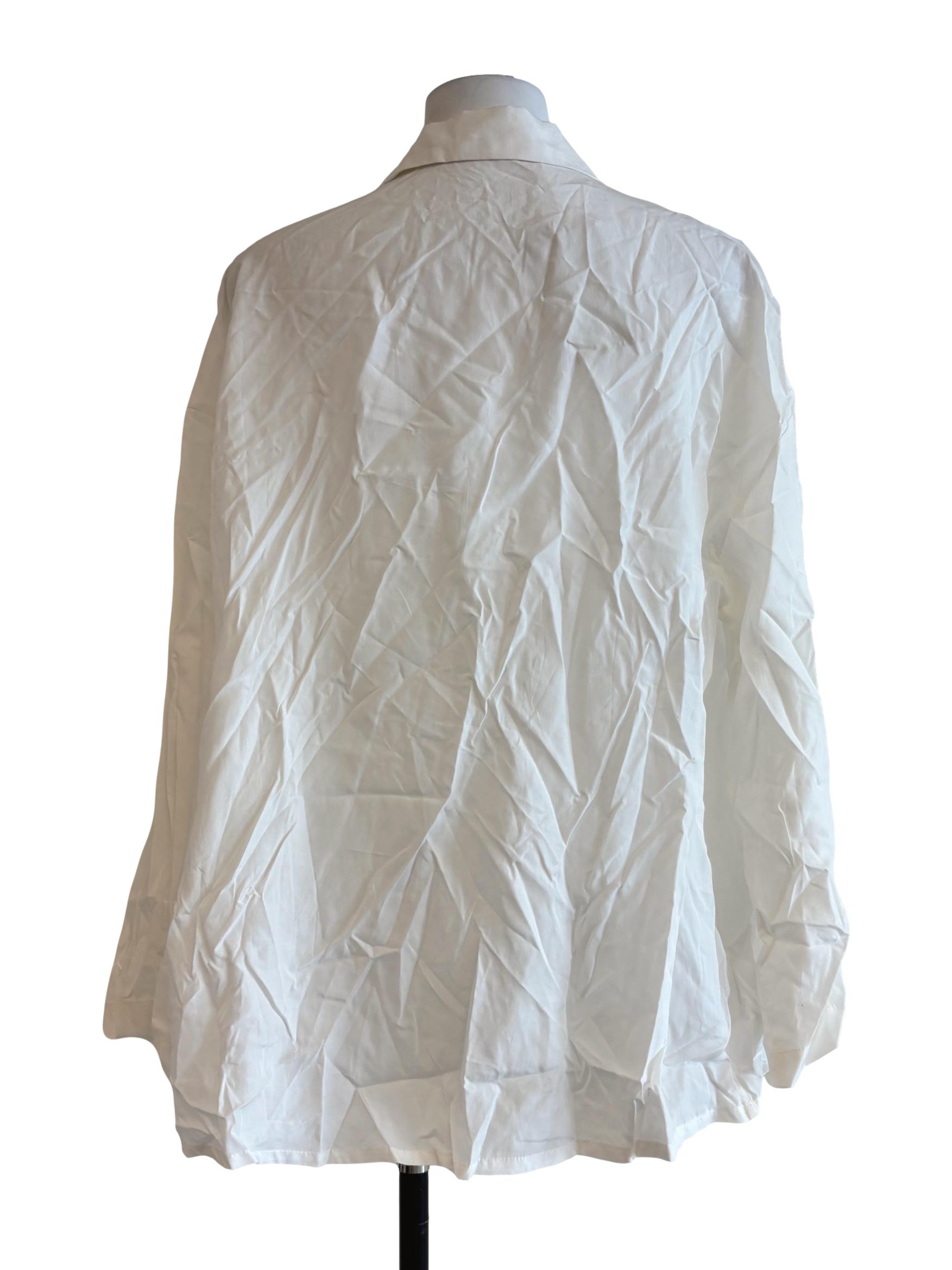 Powder White Buttoned Shirt TEM