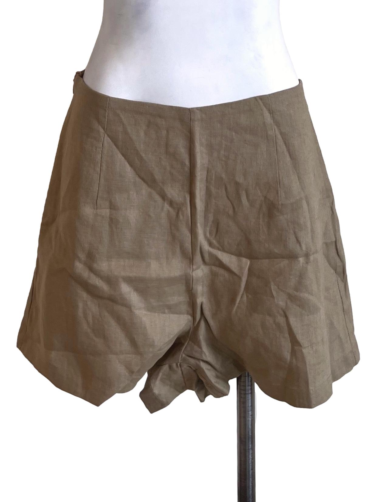Tortilla Brown Loose Shorts TEM