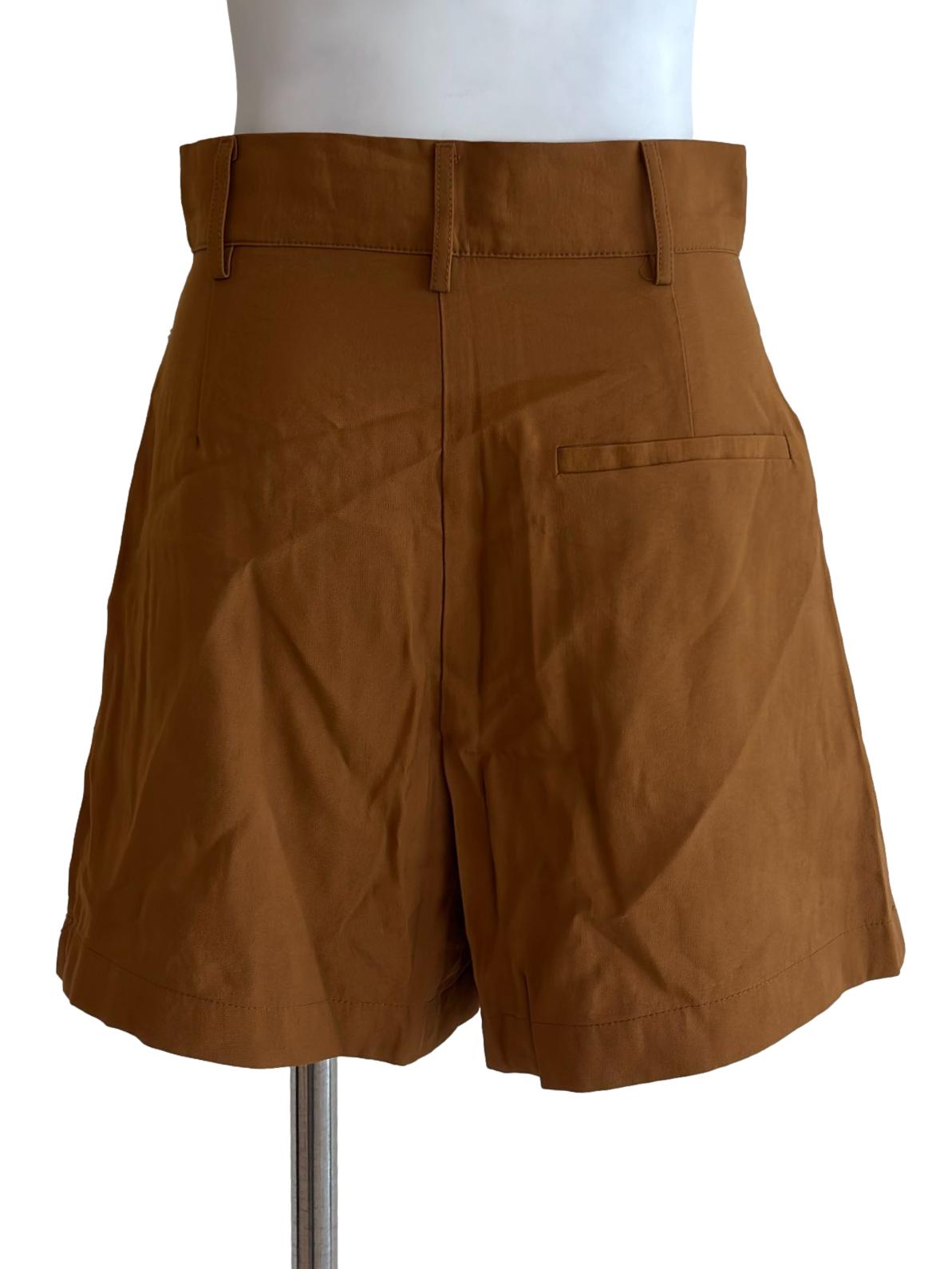 Gingerbread Brown Casual Shorts