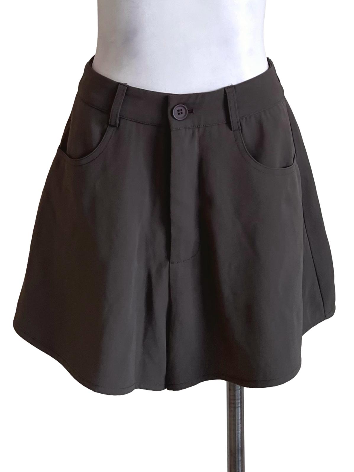 Fog Grey Loose Shorts
