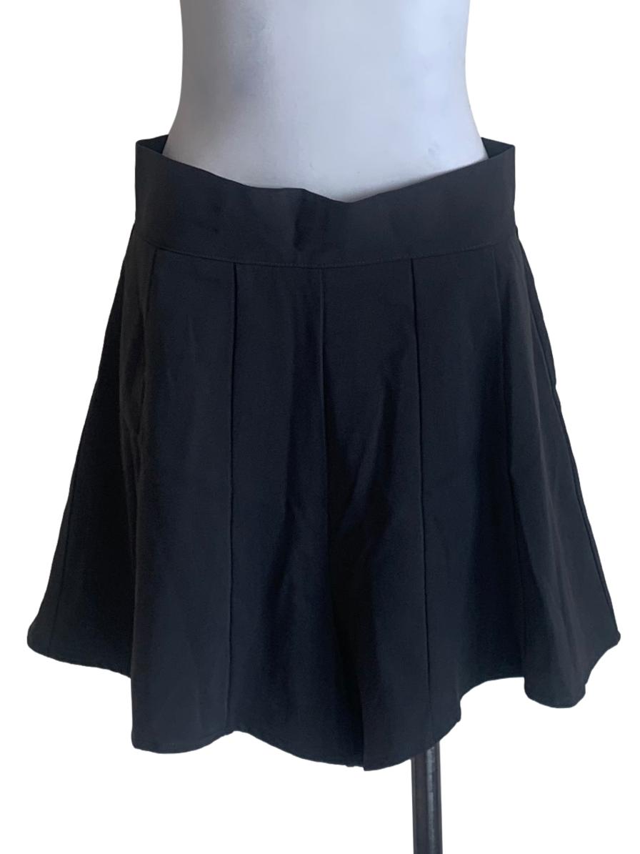 Fog Grey Pleat Shorts