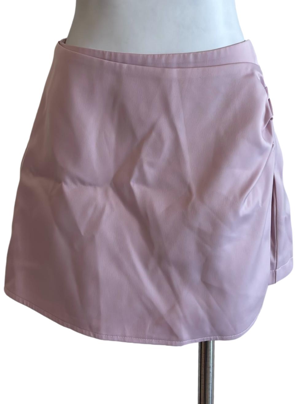 Blush Pink Mini Skirt