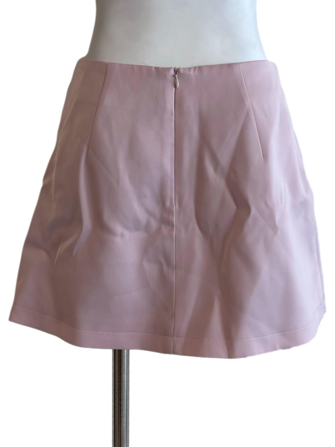 Blush Pink Mini Skirt