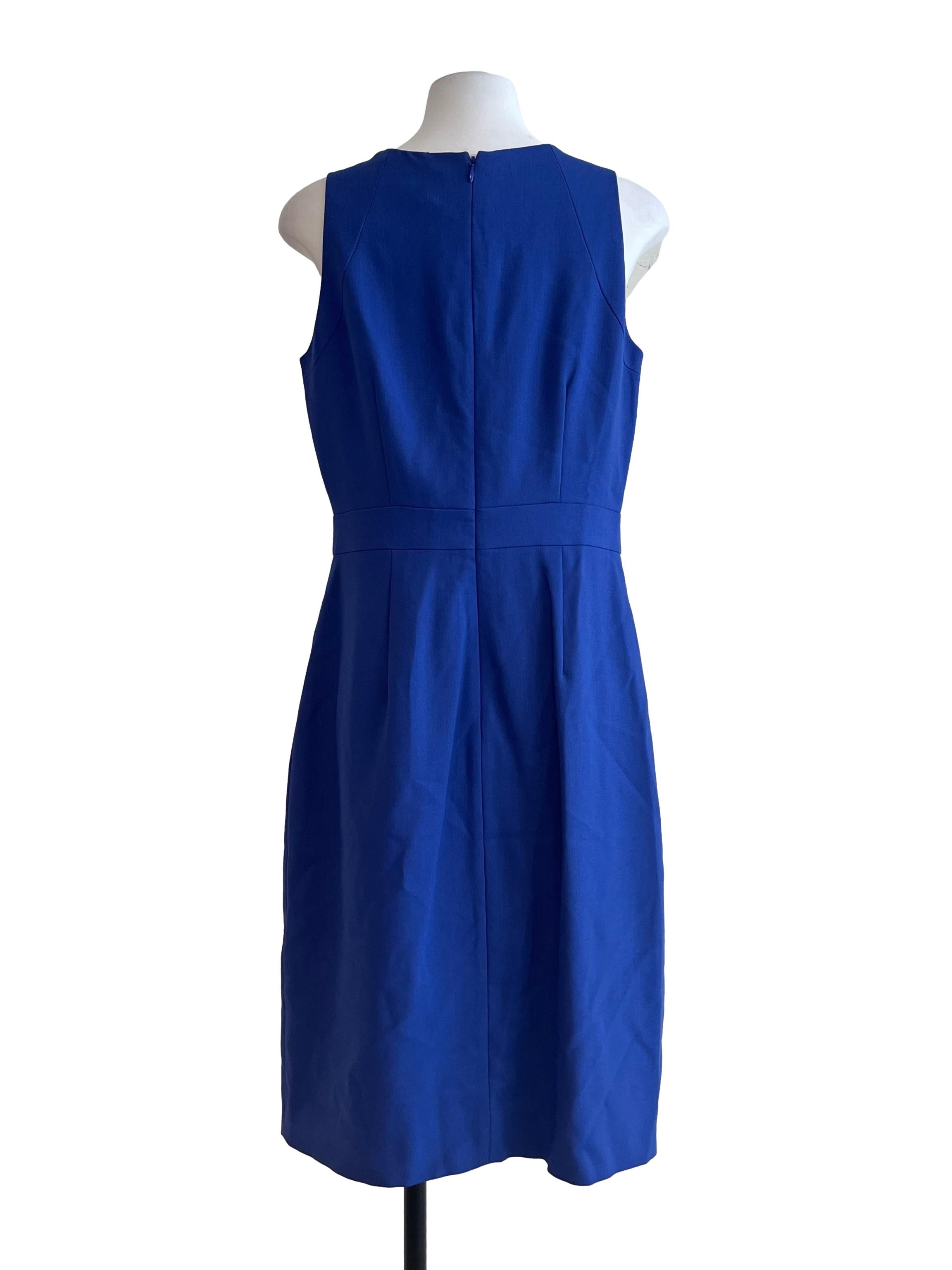 Lapis Blue A-Line Dress
