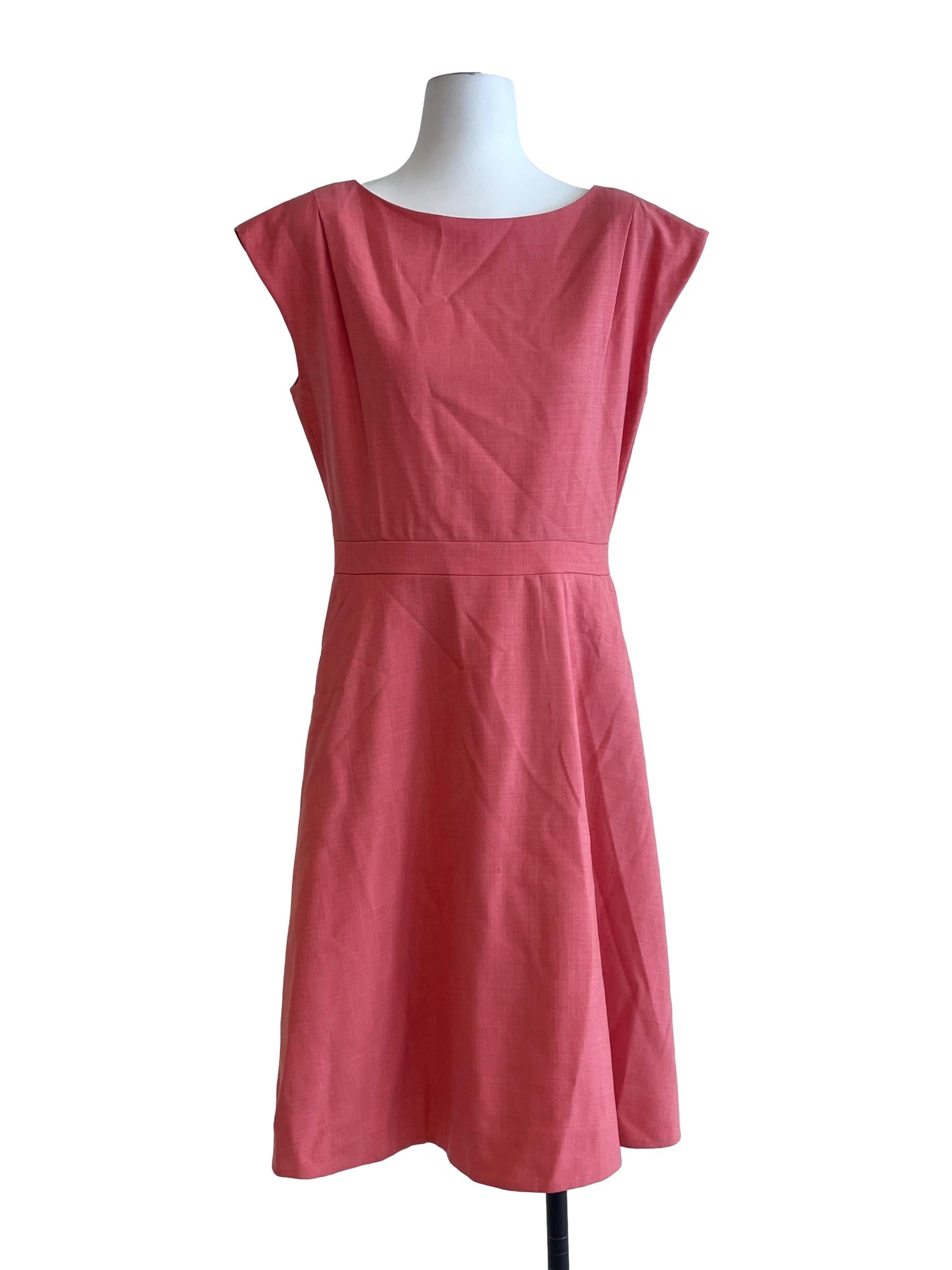 Strawberry Pink A-Line Dress