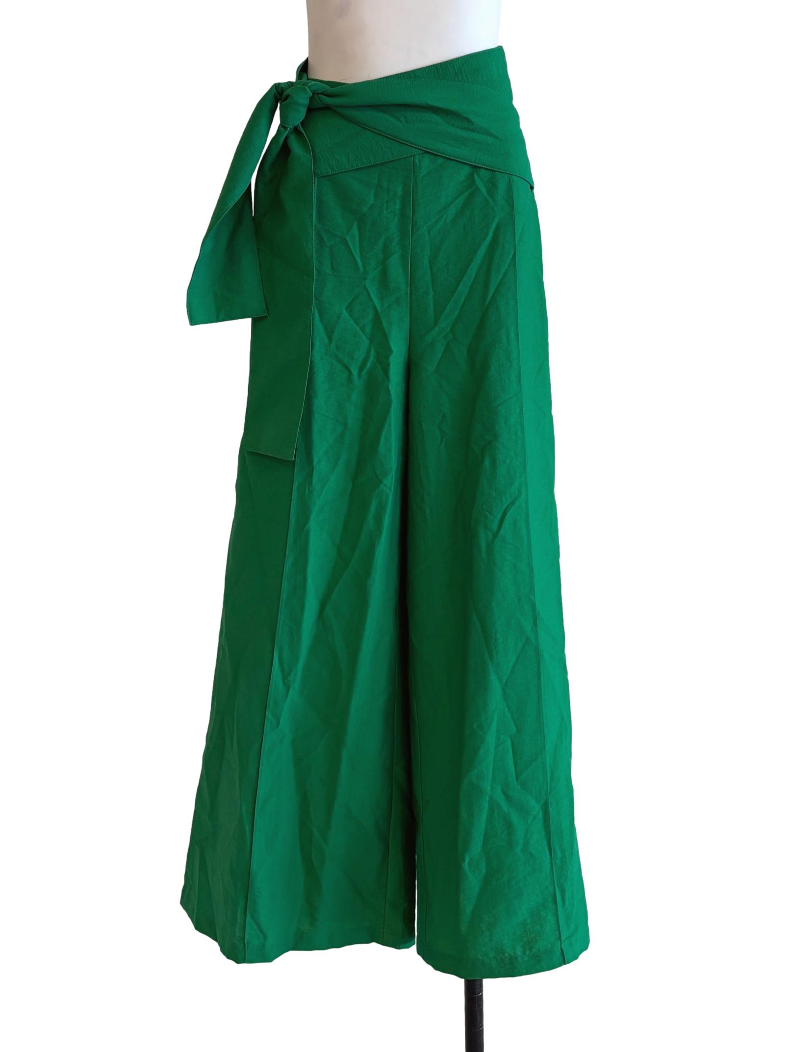 Jade Green Wide Pants LB