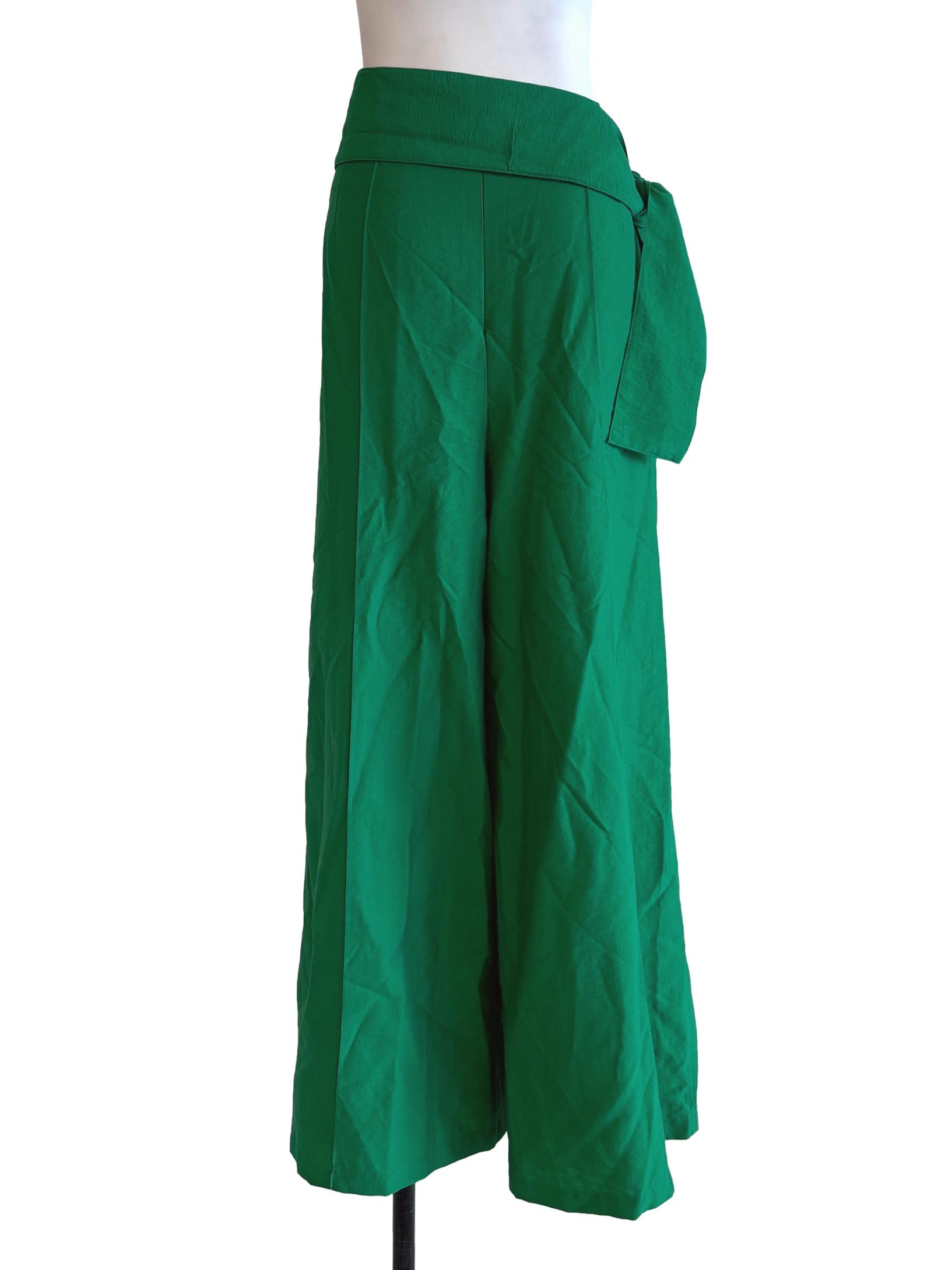Jade Green Wide Pants LB