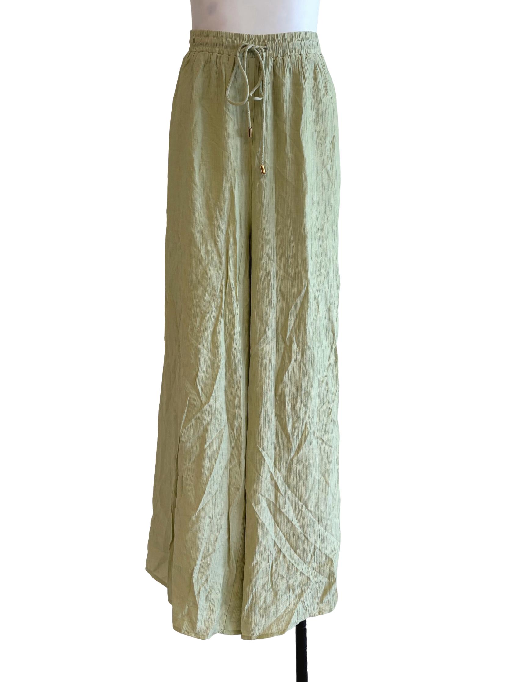 Lime Green Relaxed Pants LB