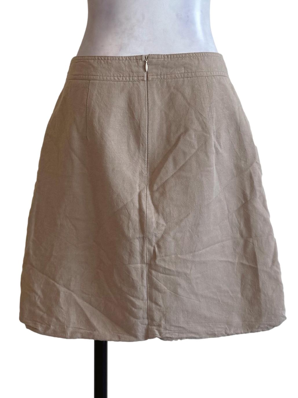 Wheat Beige Circle Skirt TEM