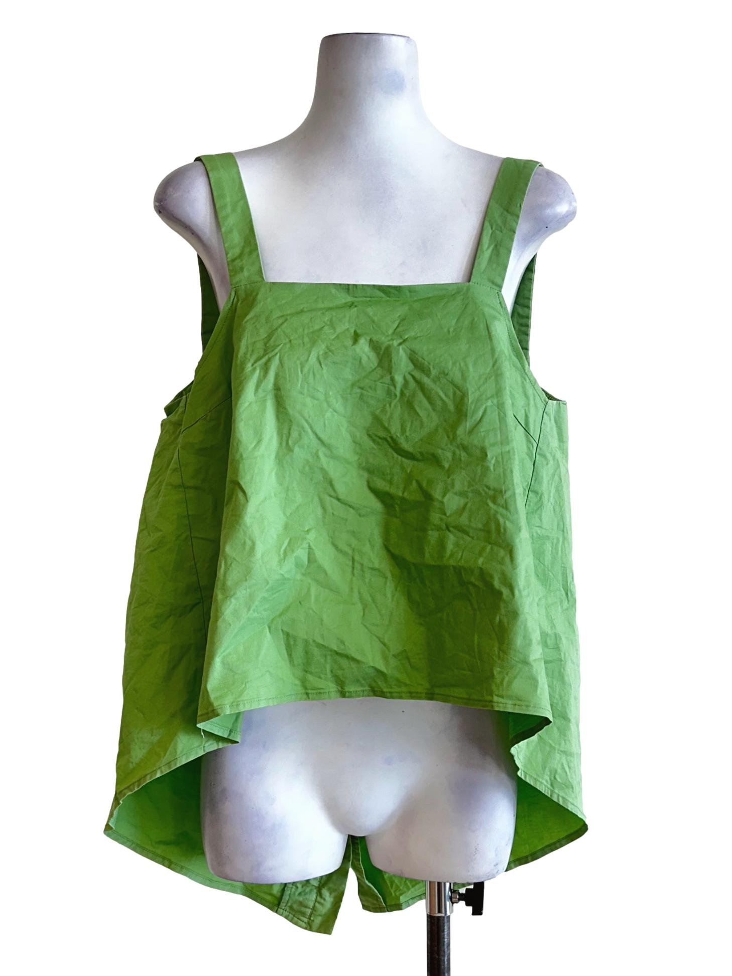 Pear Green Sleeveless Top