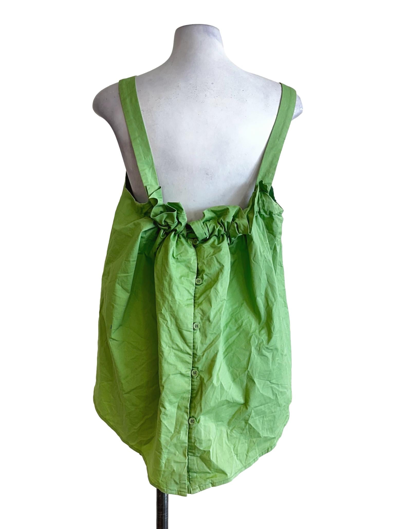 Pear Green Sleeveless Top