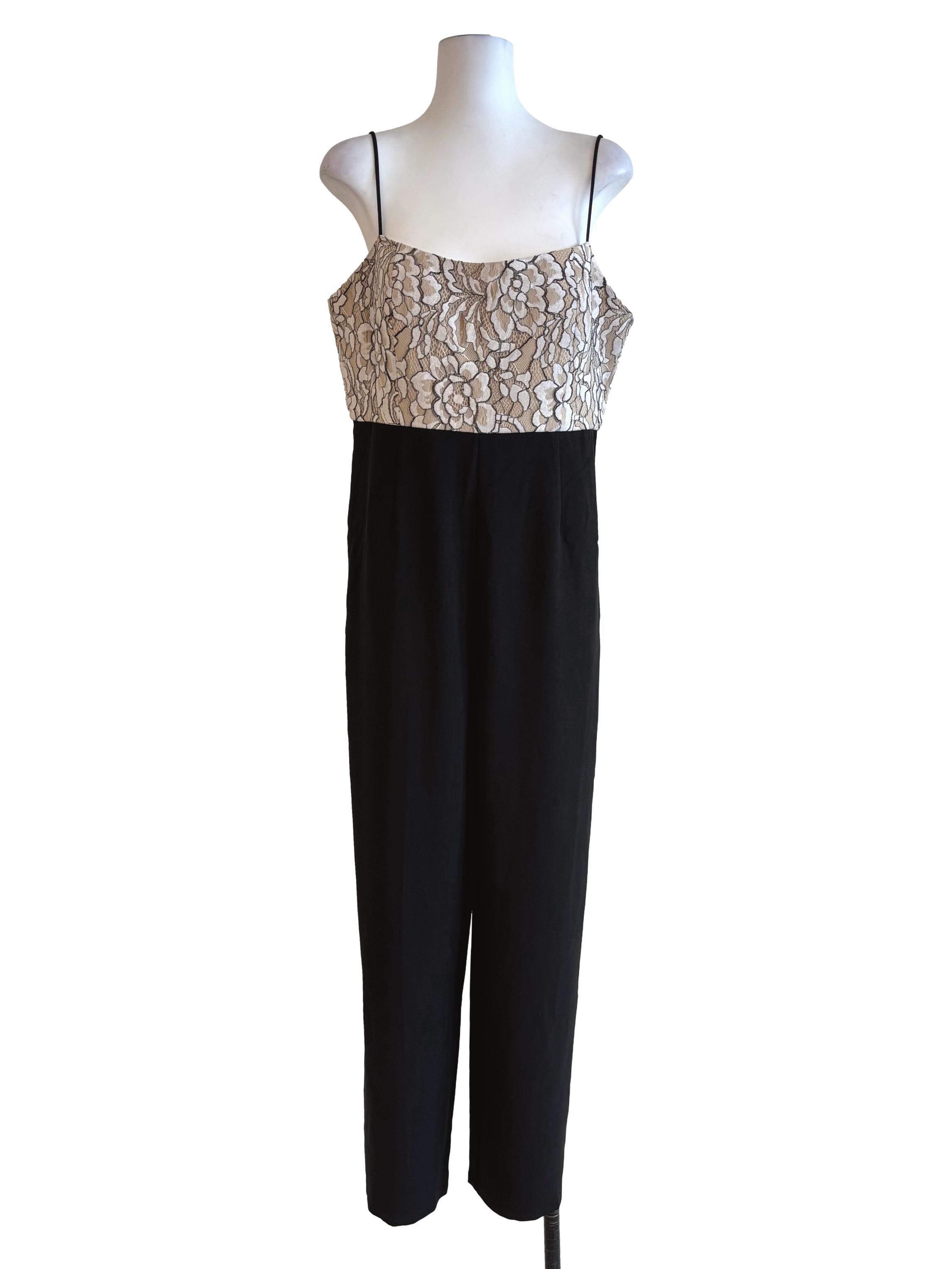 Eggshell Lace Cami Jumpsuit LB