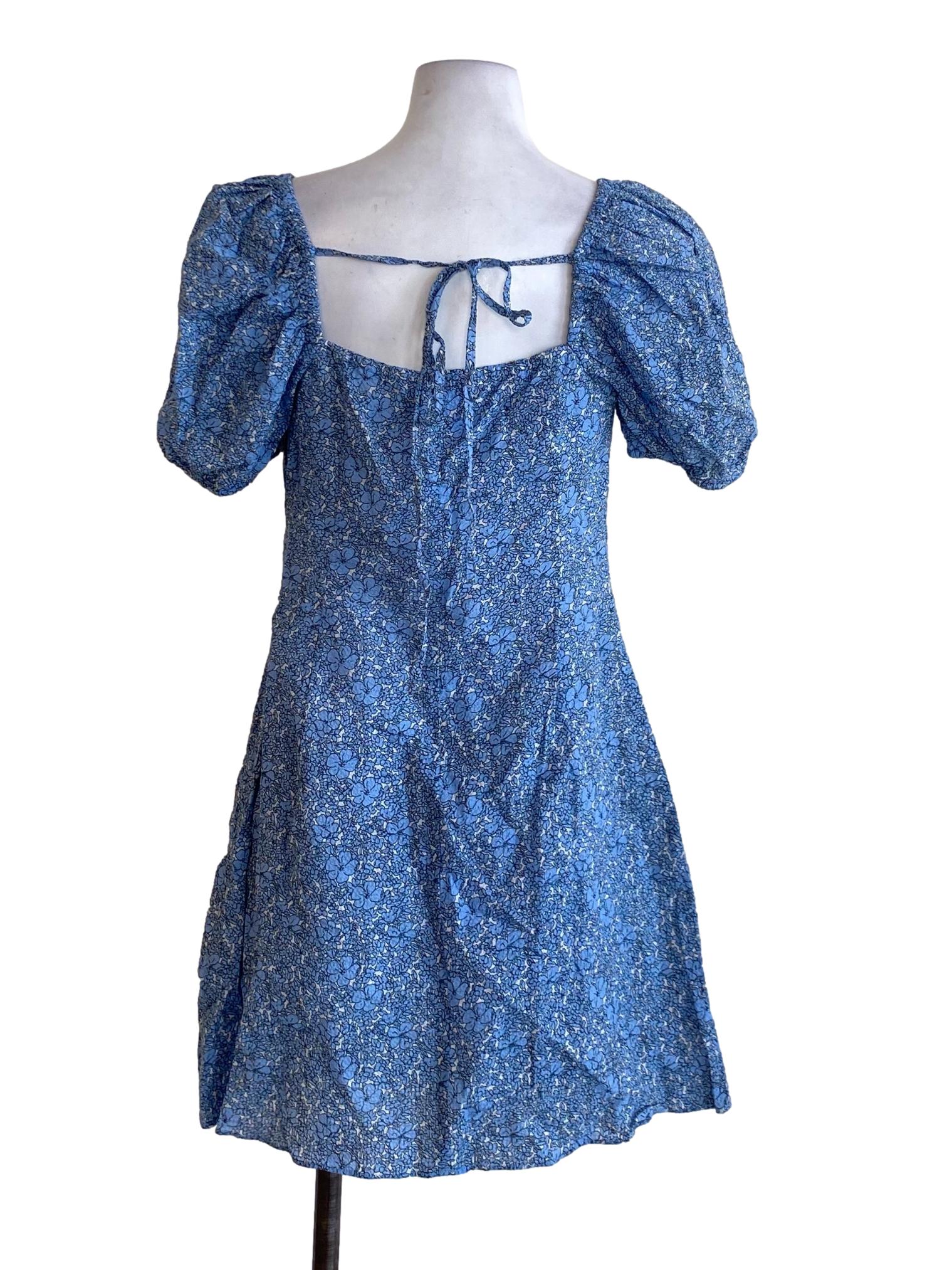 Ash Blue Shift Dress
