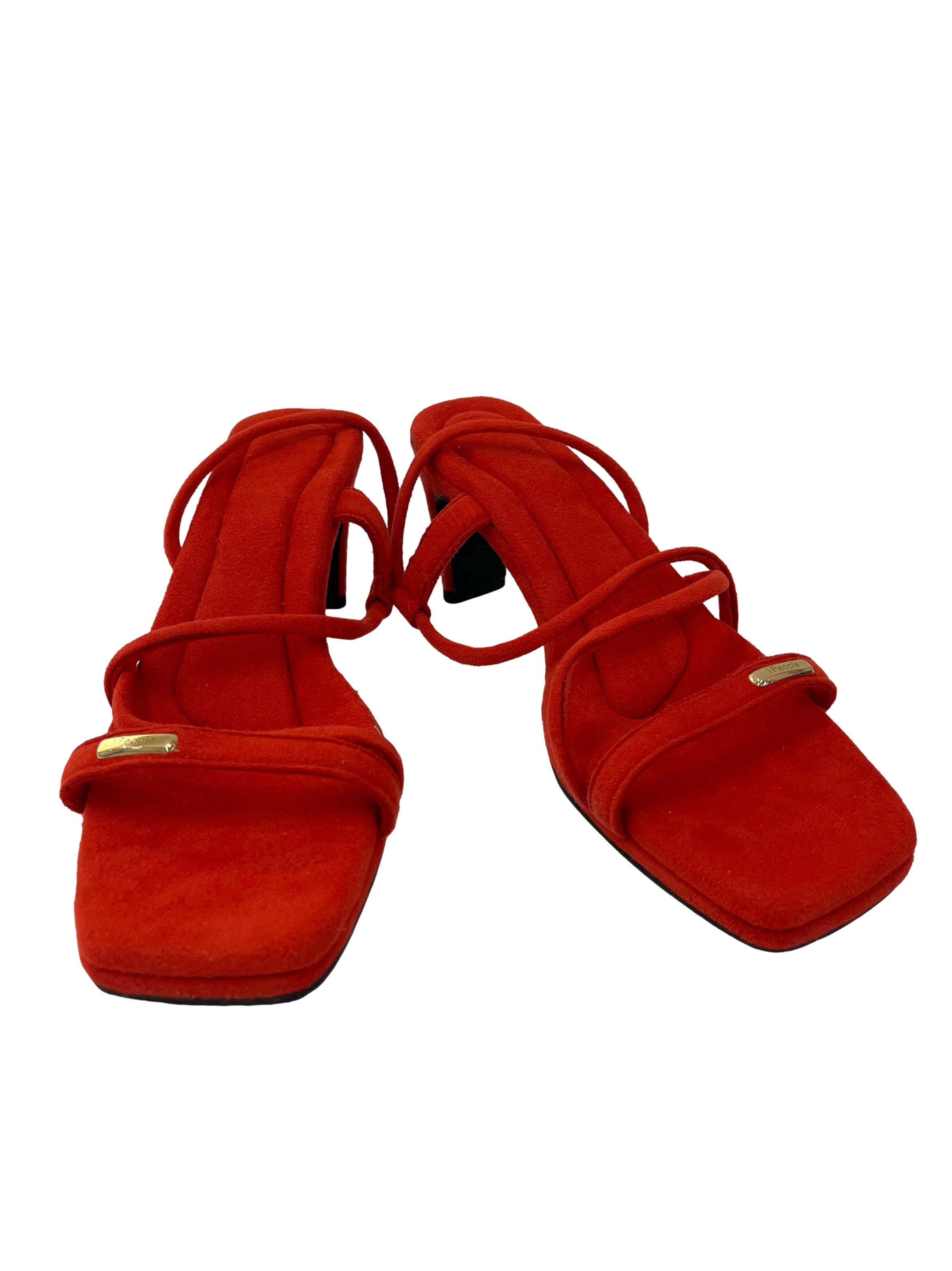 Ruby Red Vegas High Heels