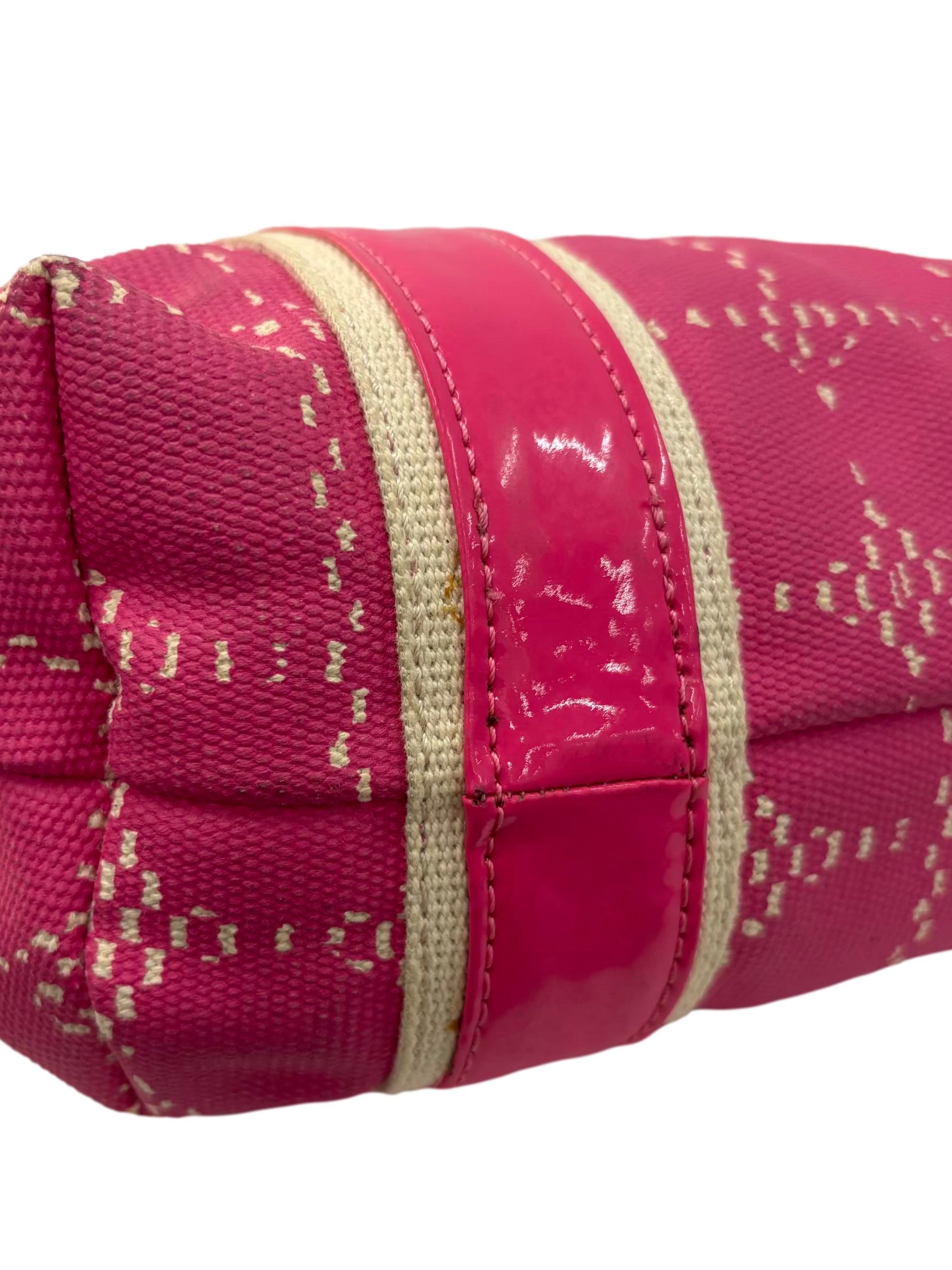 Pink Canvas New York Tote Bag CSN