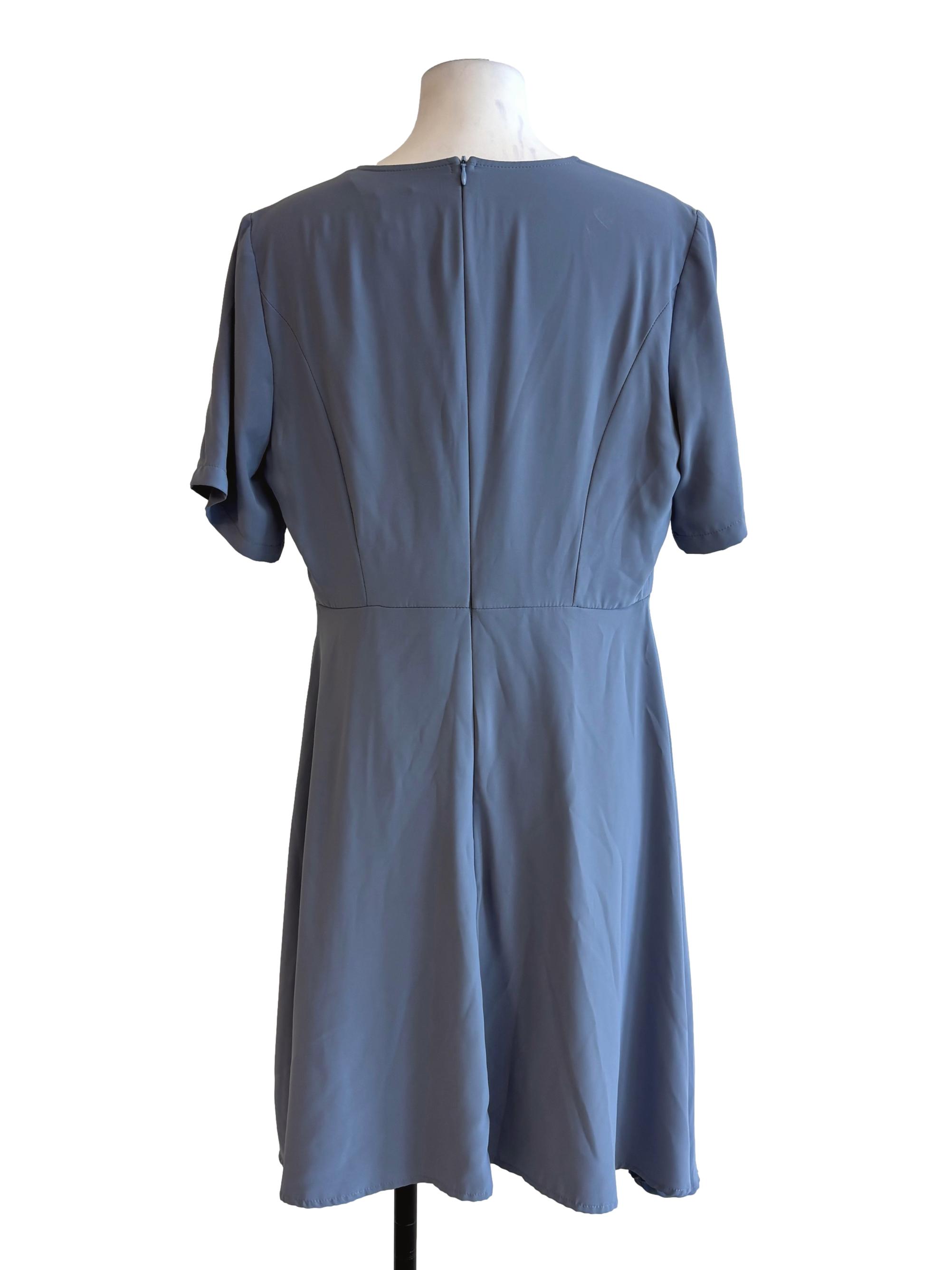 Carolina Blue A-Line Dress TTR
