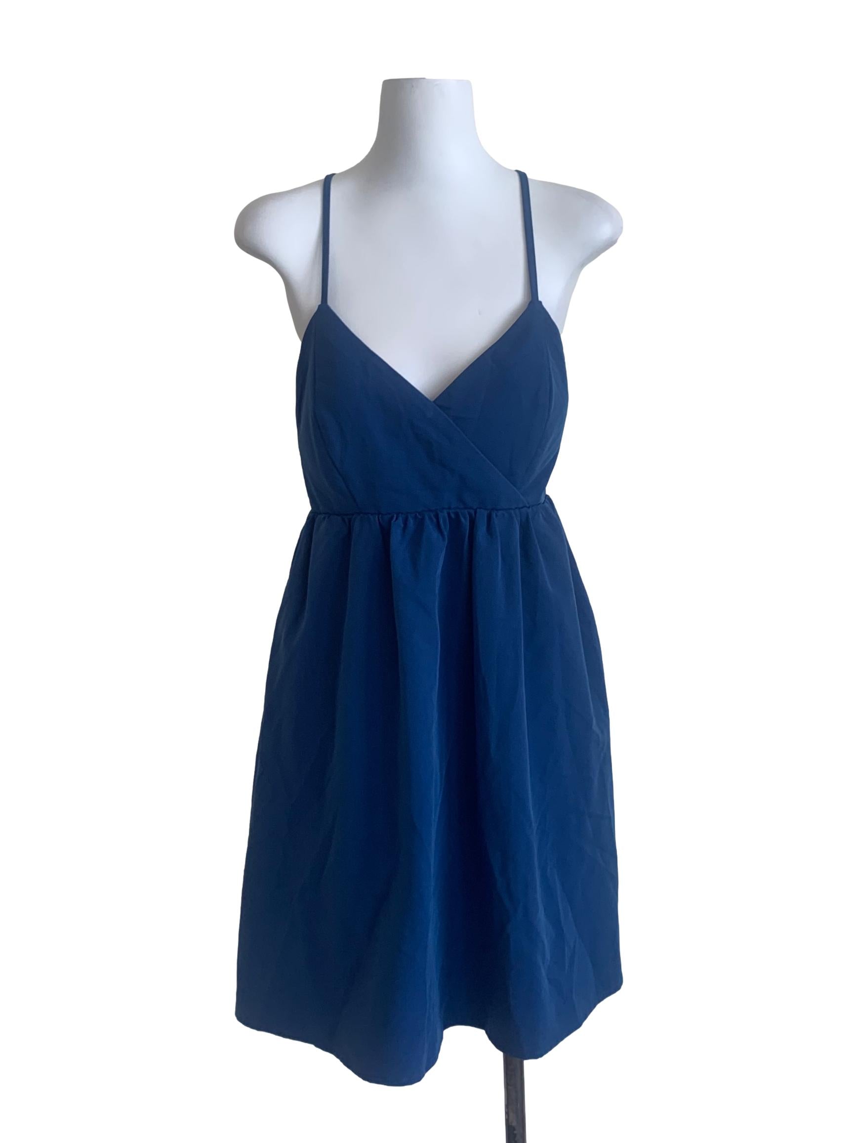 Azure Blue Babydoll Dress