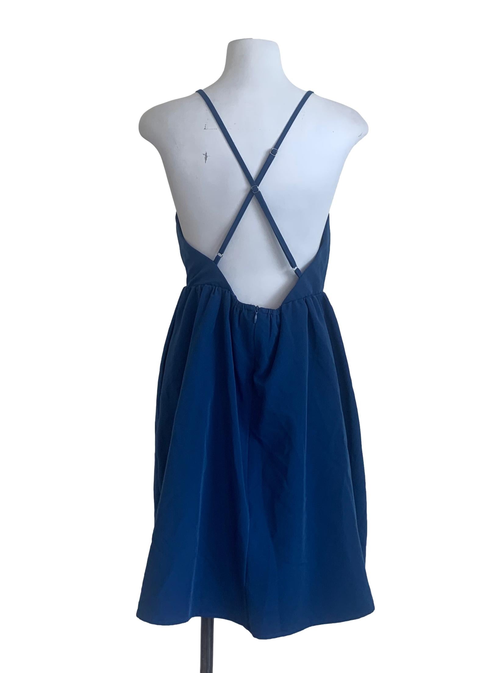 Azure Blue Babydoll Dress
