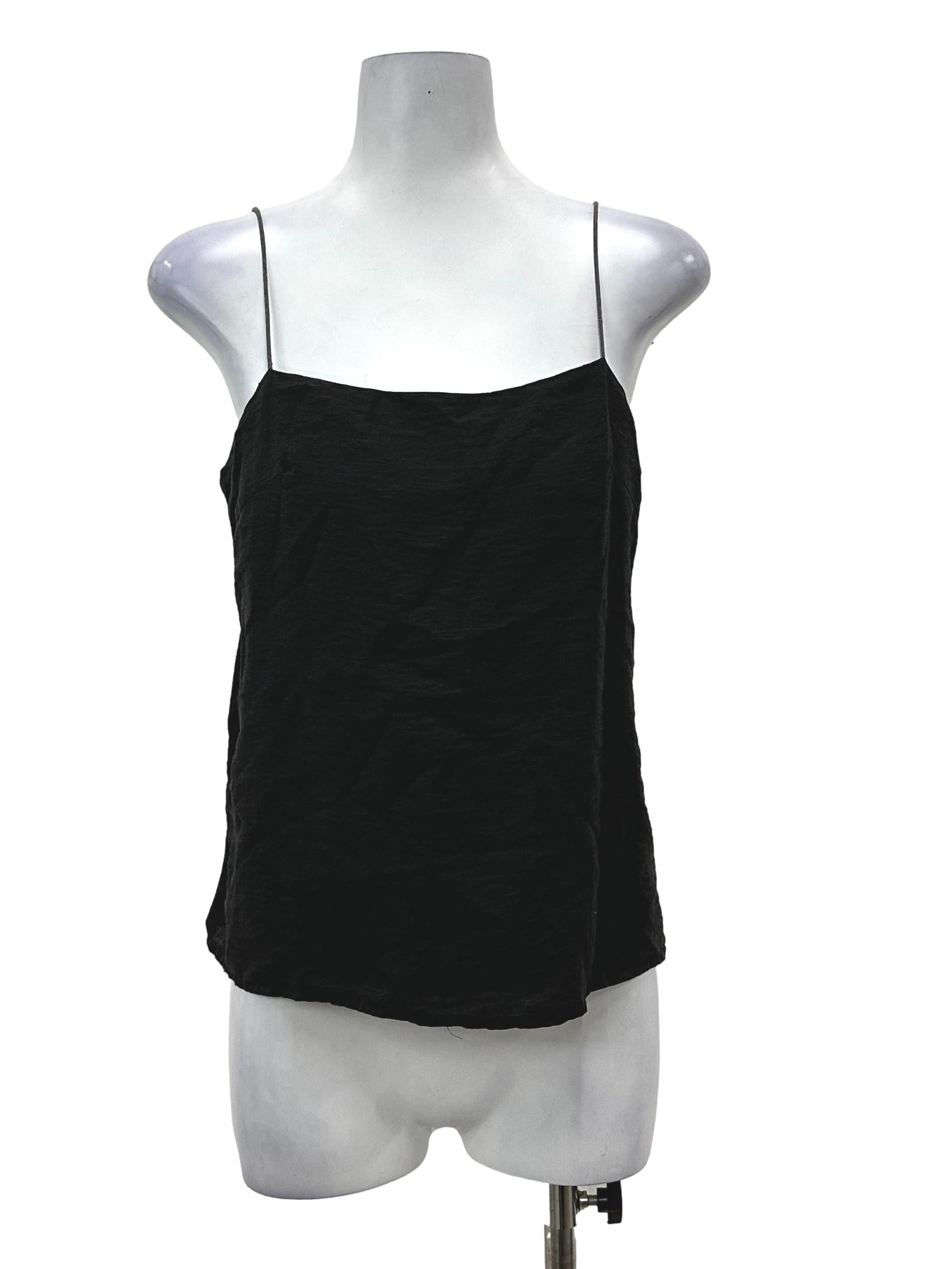 Black Straightneck Camisole OSN