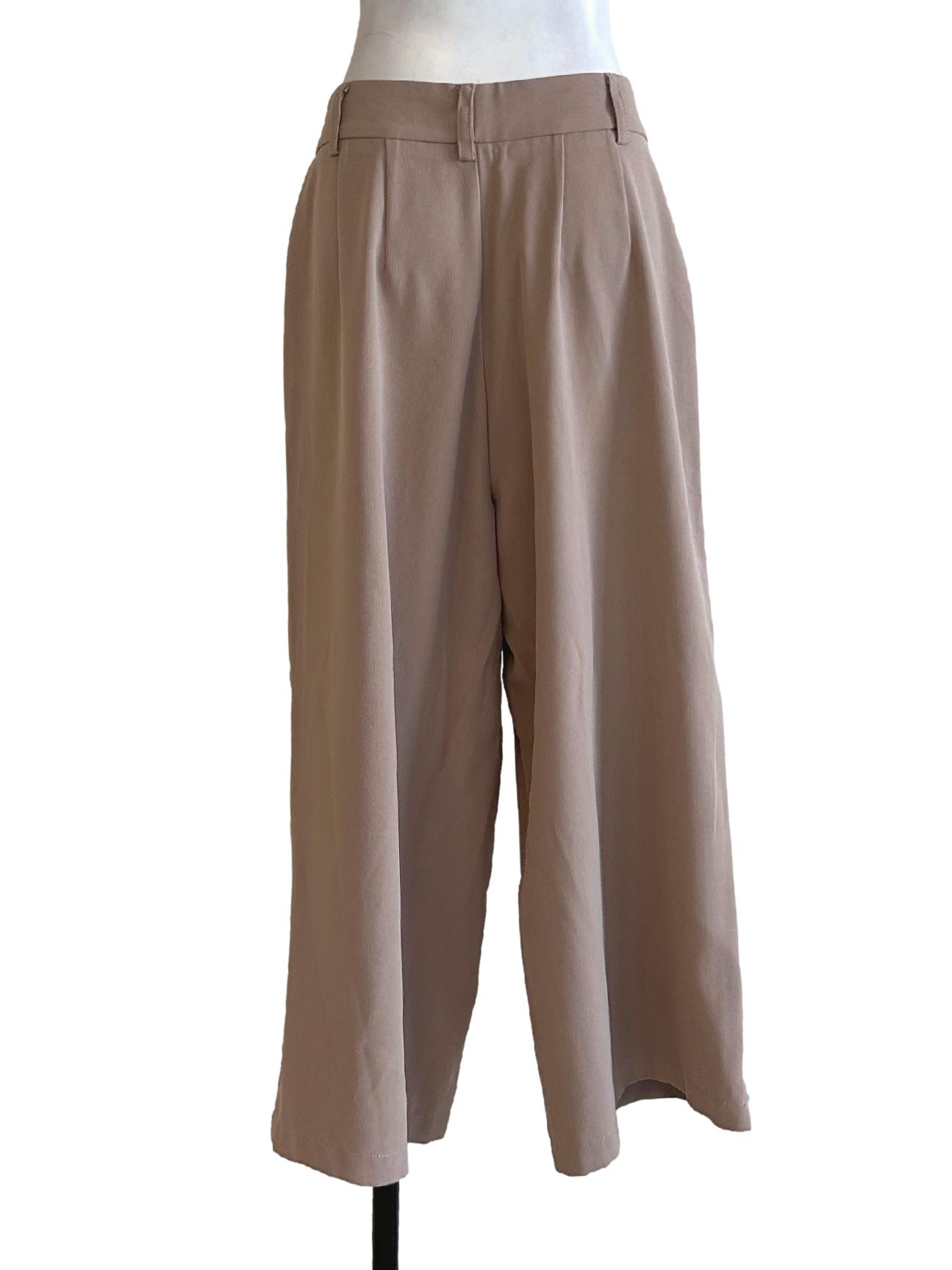 Nude Brown Culottes
