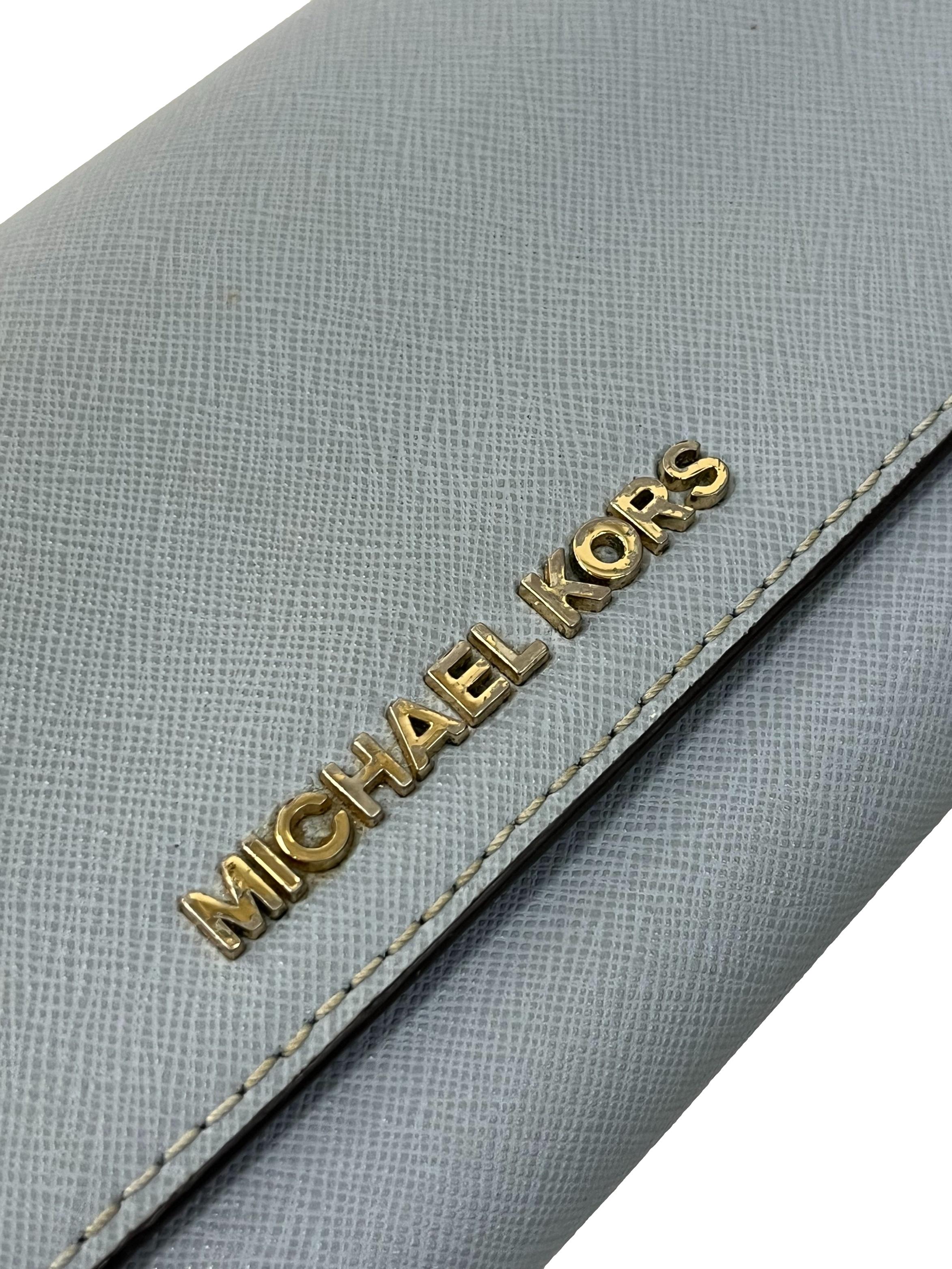 Baby Blue Long Crossbody Bag