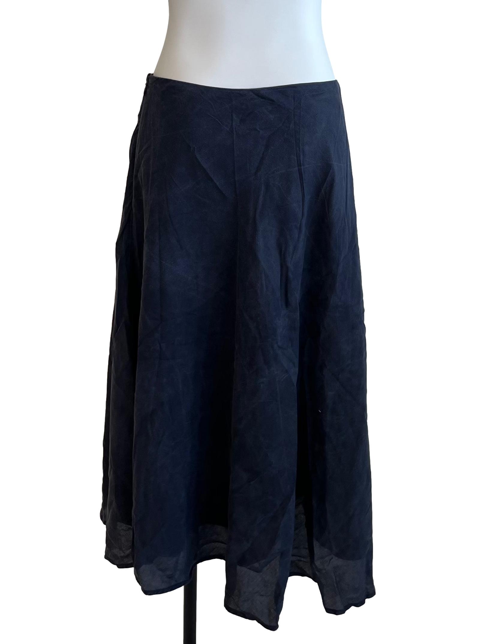 Anchor Grey Midi Skirt