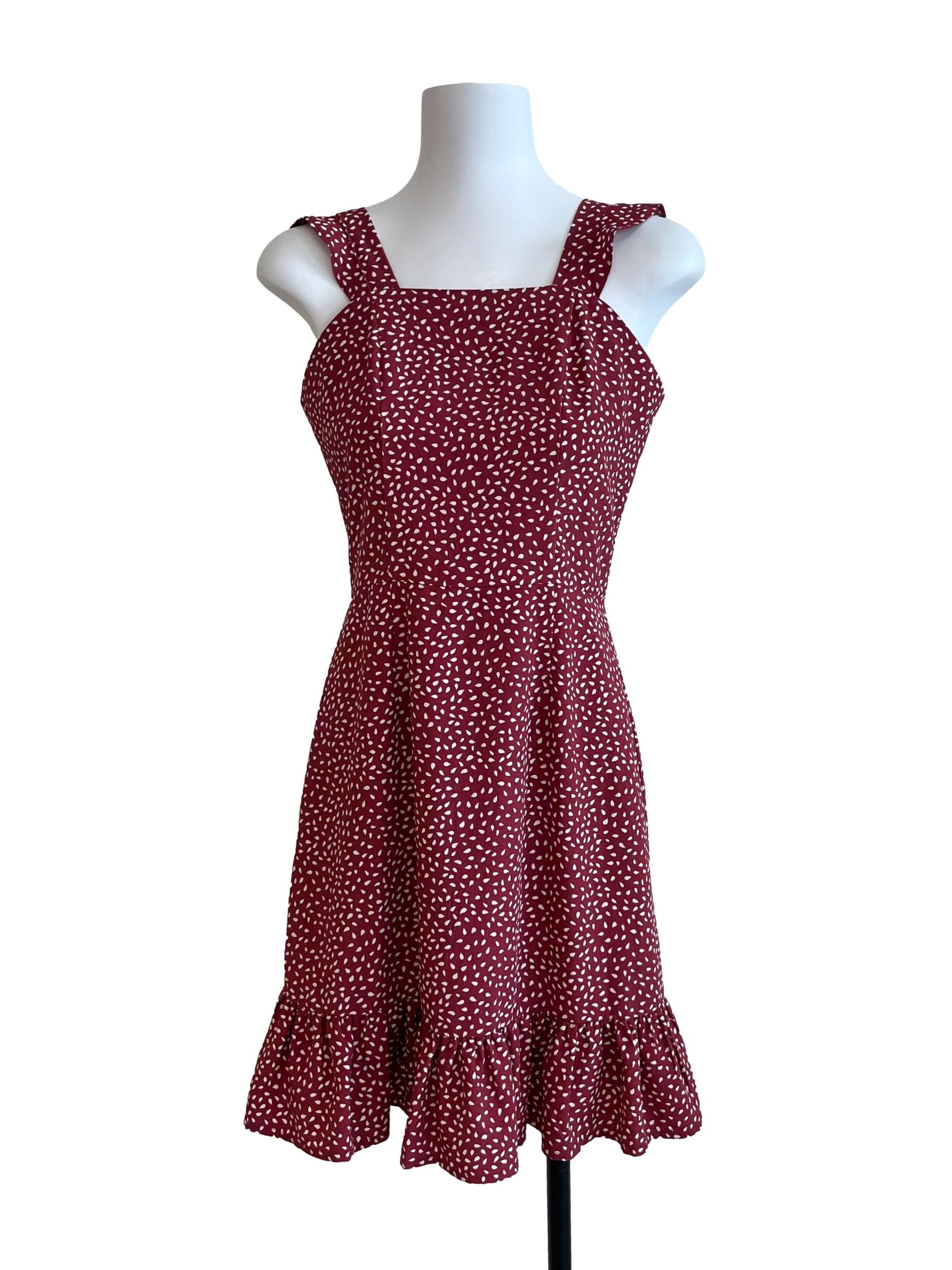 Candy Red Polka Dot Dress