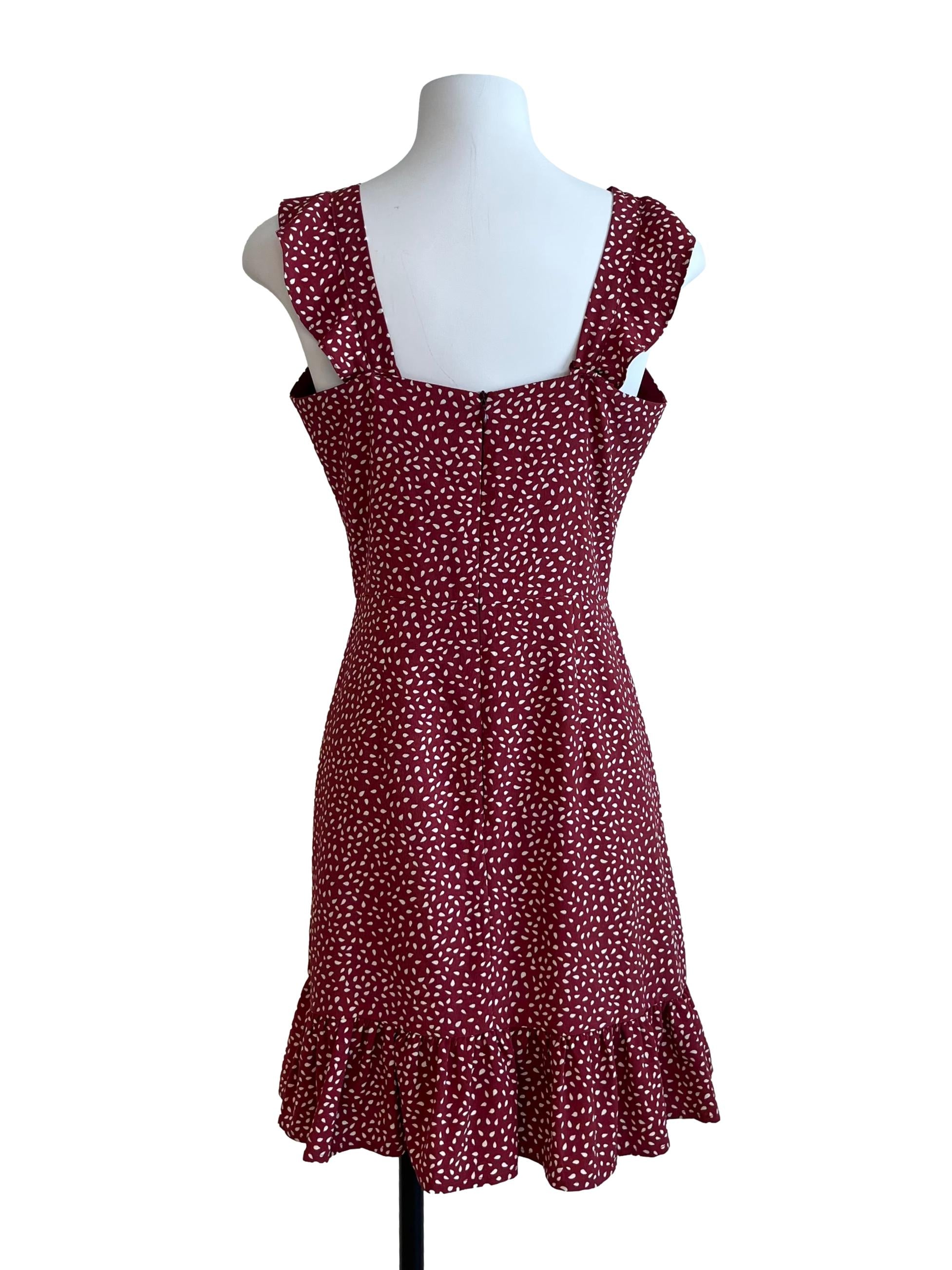 Candy Red Polka Dot Dress