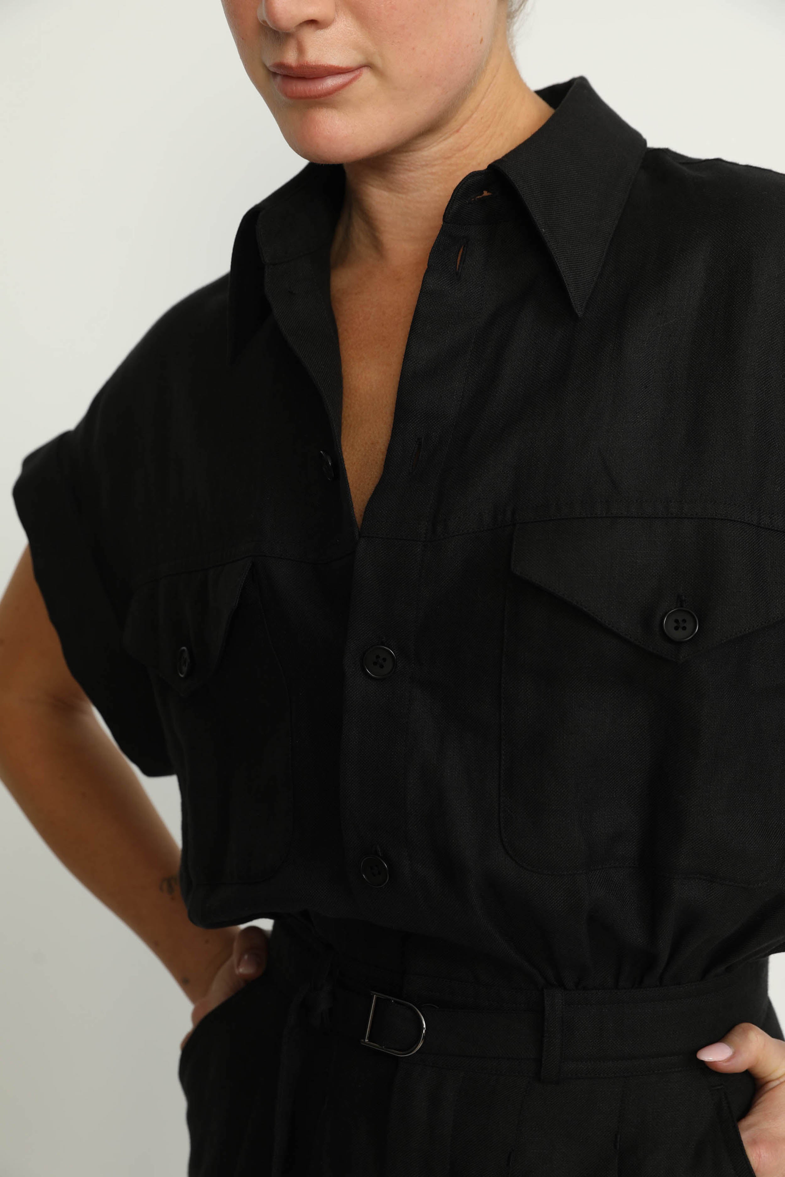 Geneva Jumpsuit - Shorts Jumpsuit In Black CSN