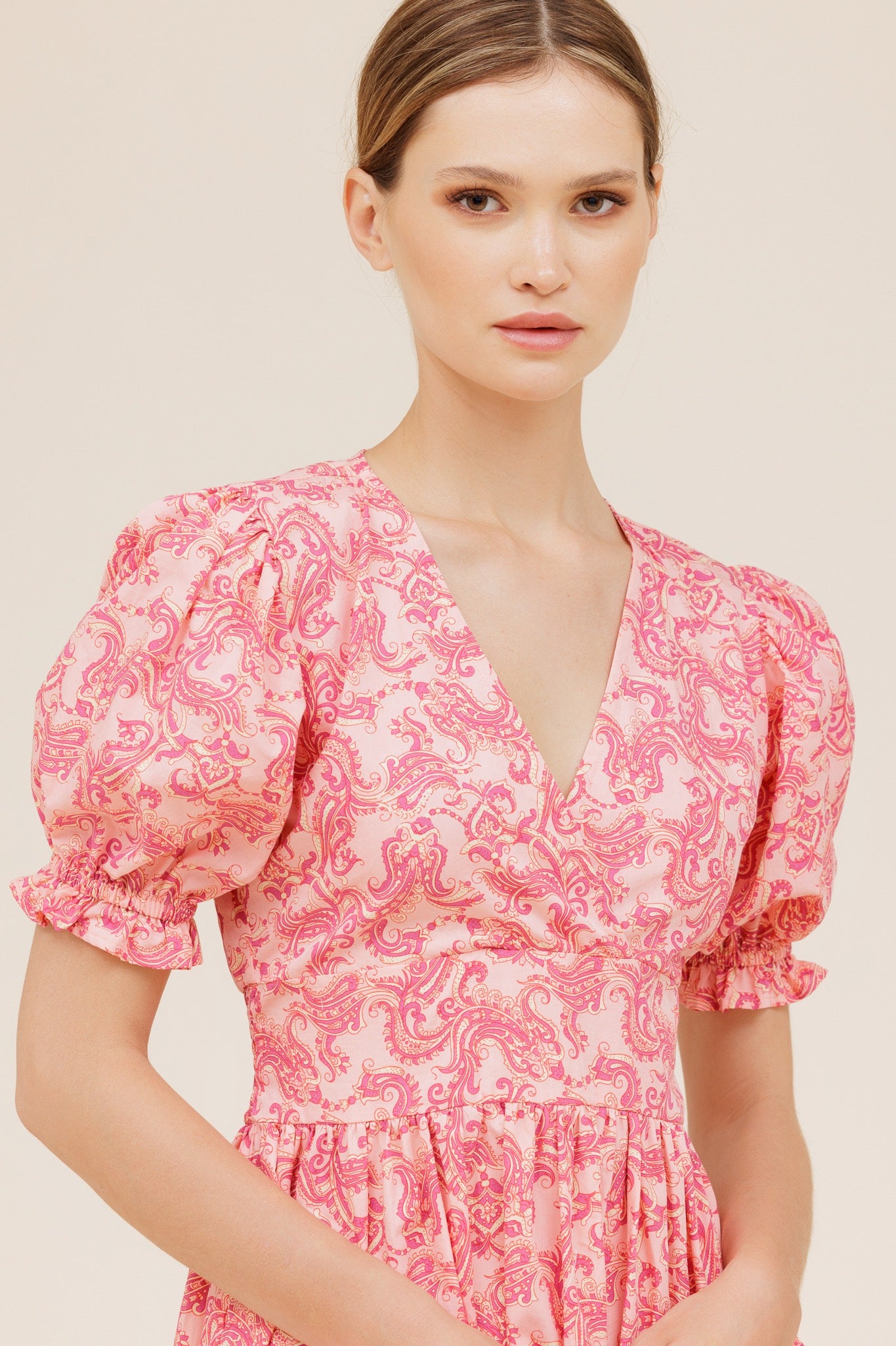 Blair Mini Dress In Rosette - Pink CSN