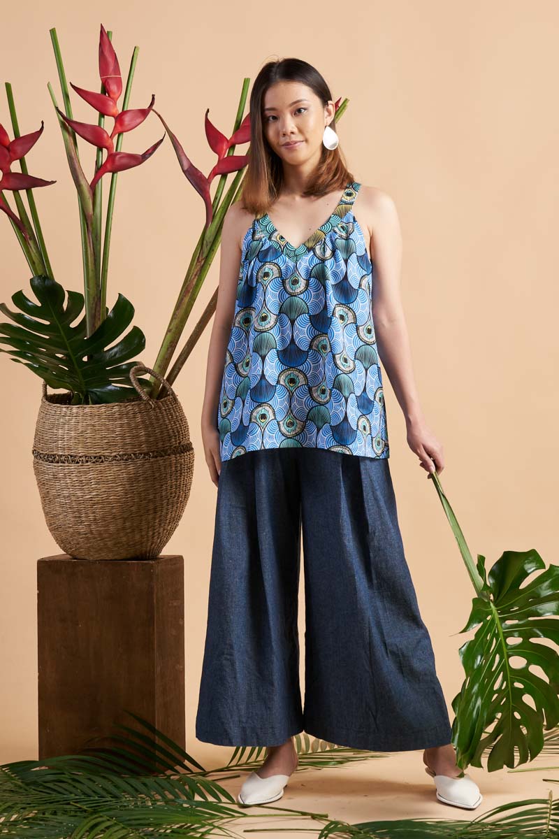 Nifa Camisole - Blue CSN*