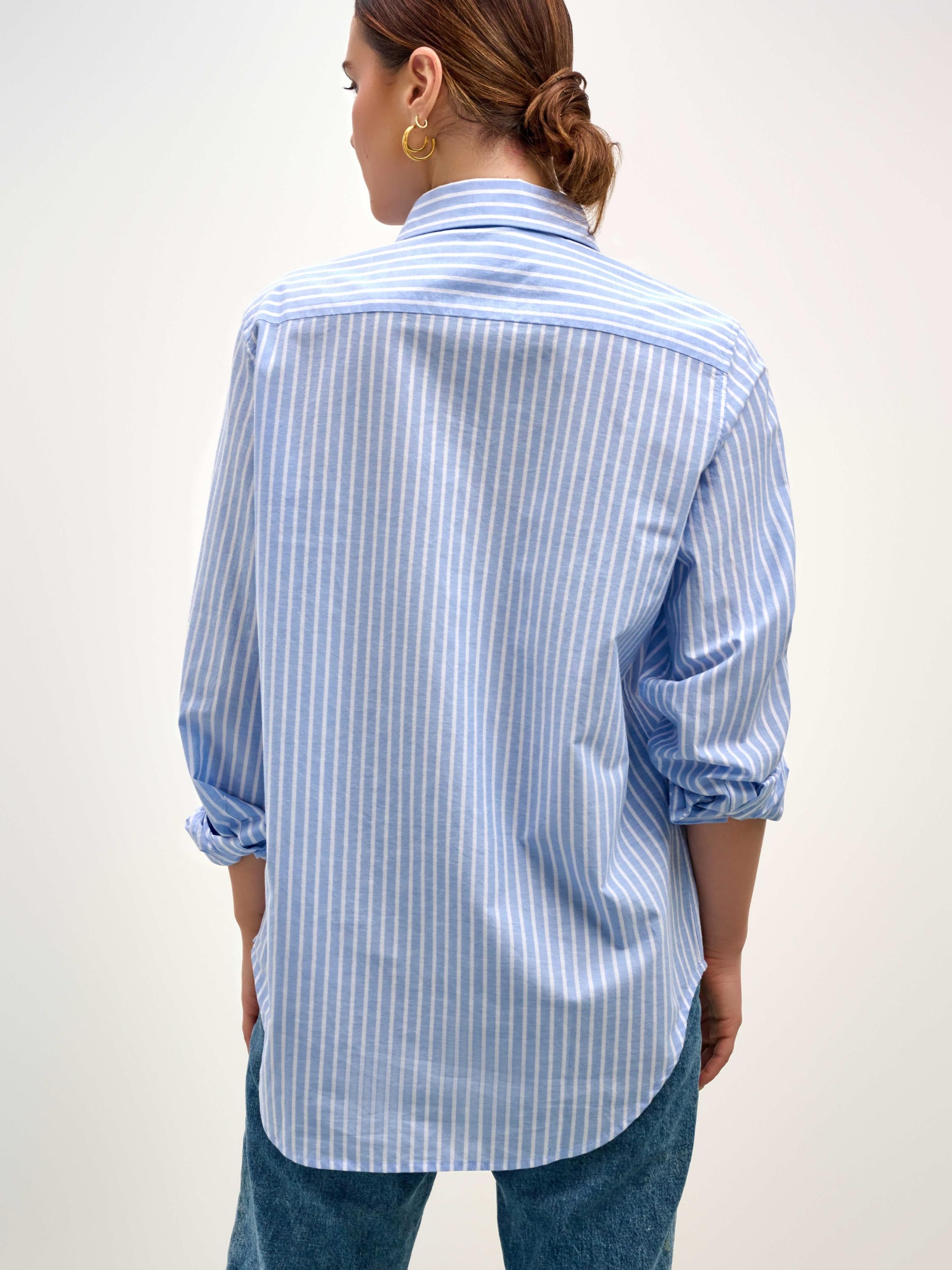 Avery ShirtIn Blue Pinstripe CSN