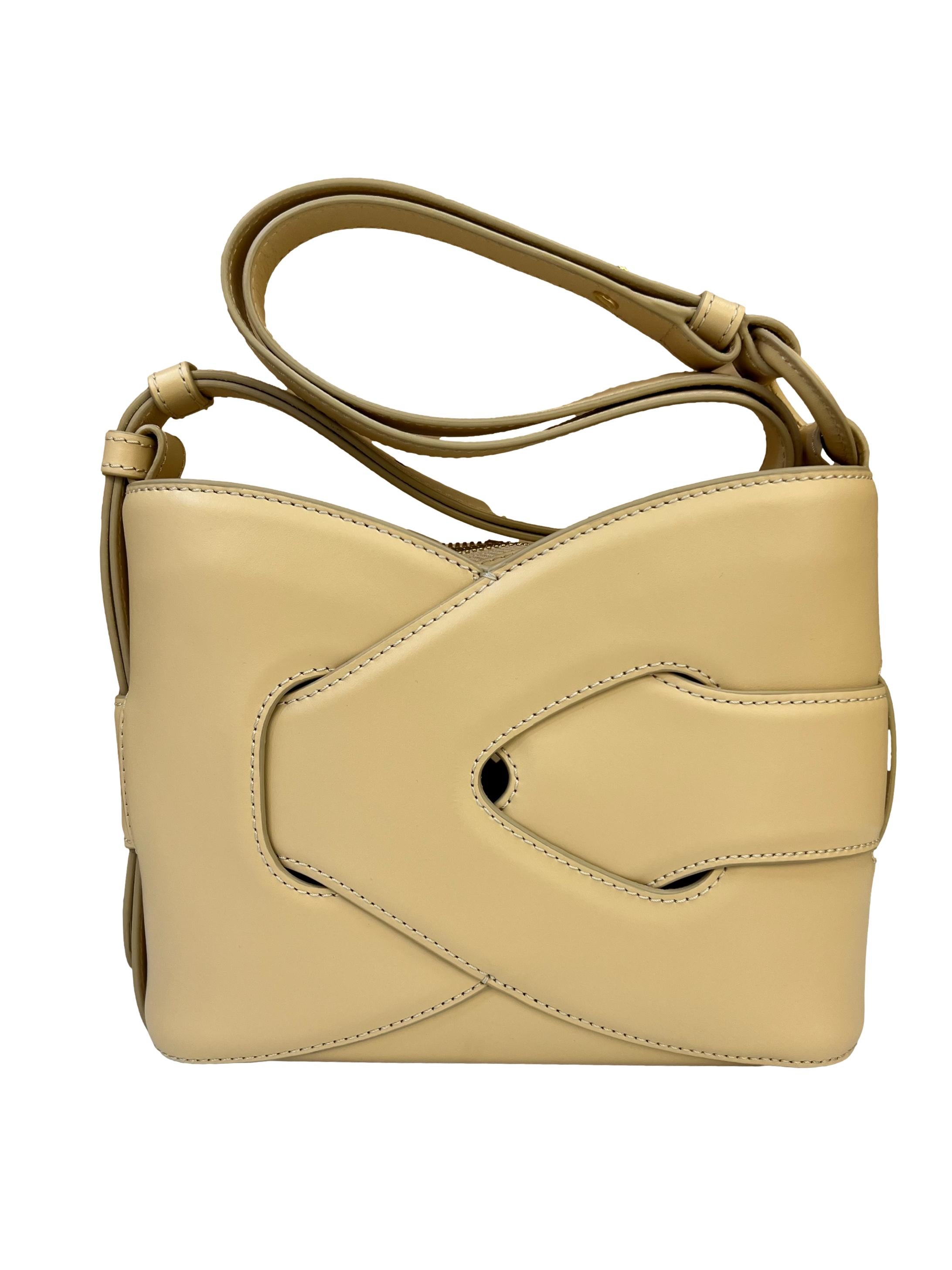 Buttercream Nodde Crossbody Bag