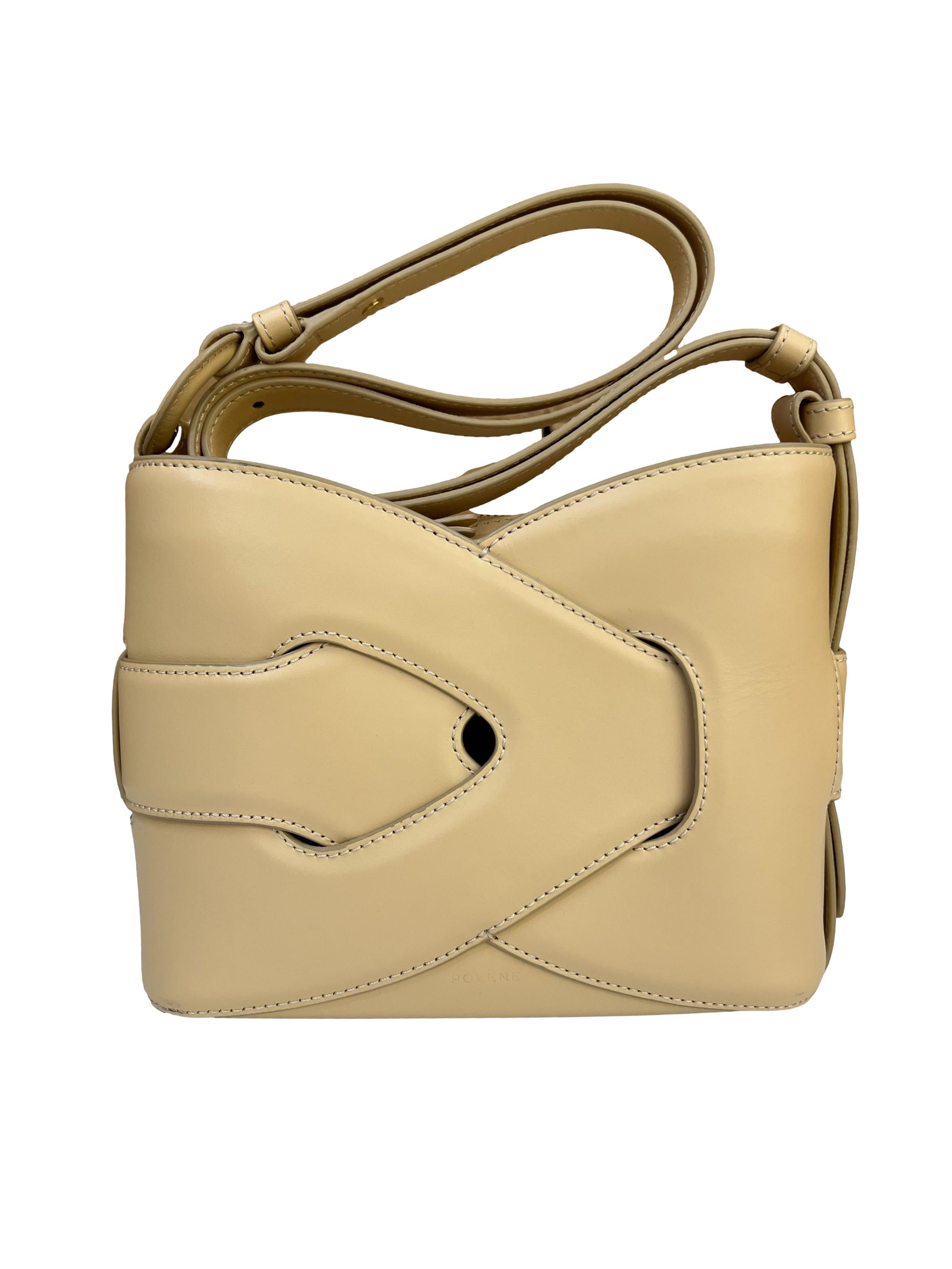 Buttercream Nodde Crossbody Bag