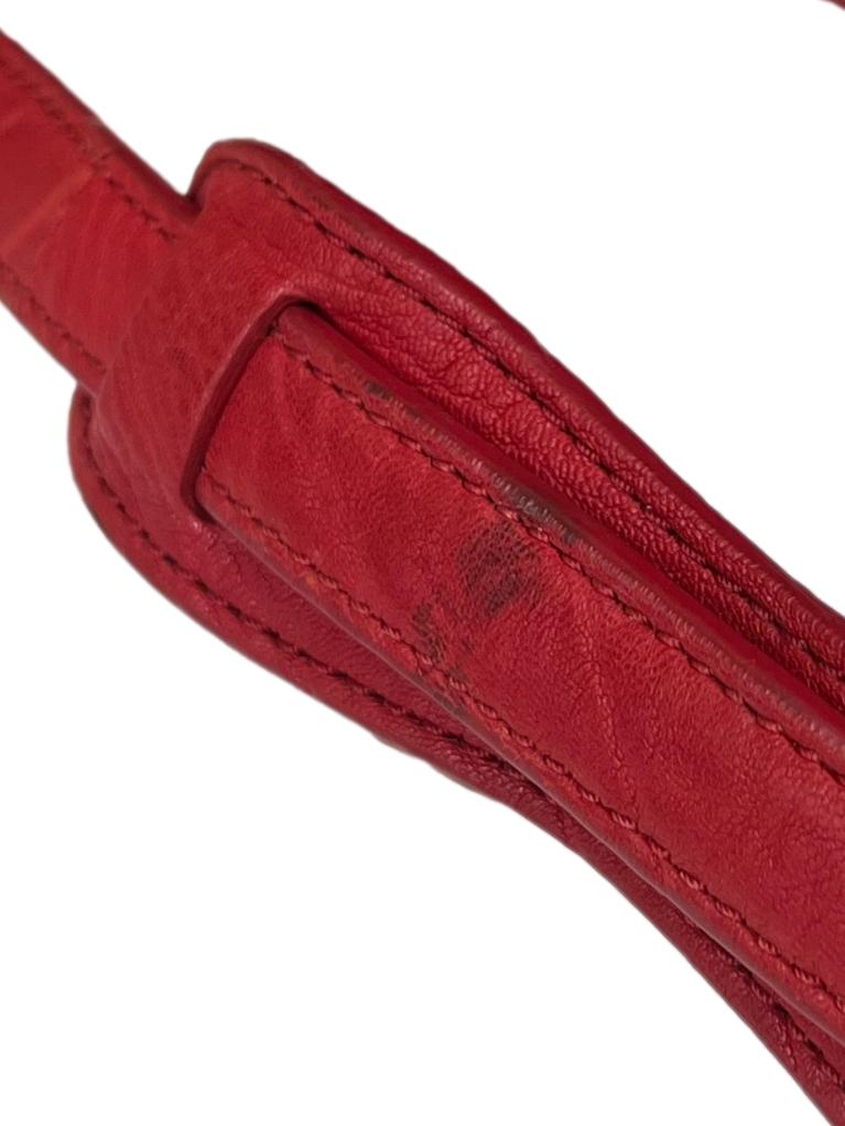 Red Rockie Leather Bag