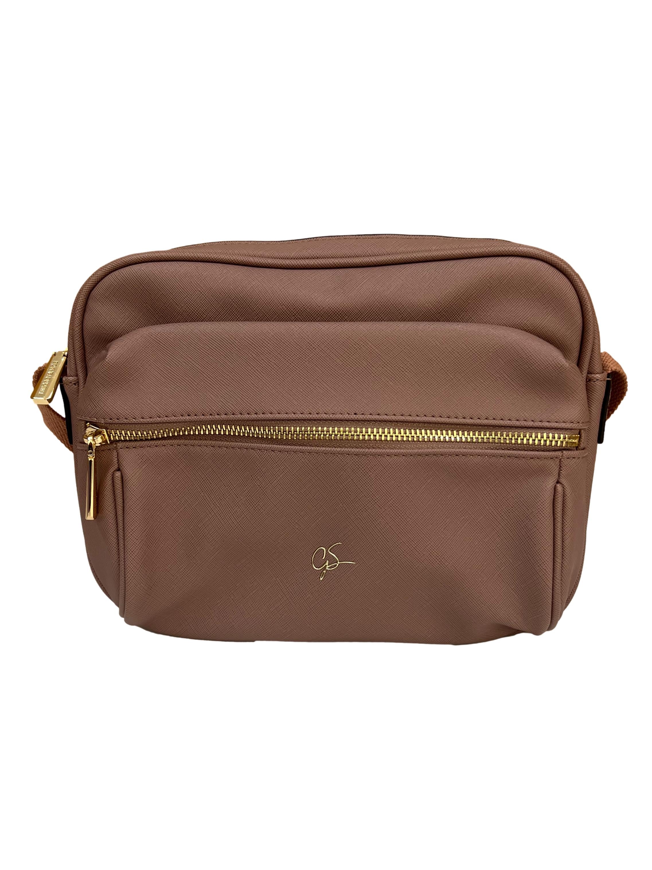 Medium Mauve Crossbody Bag