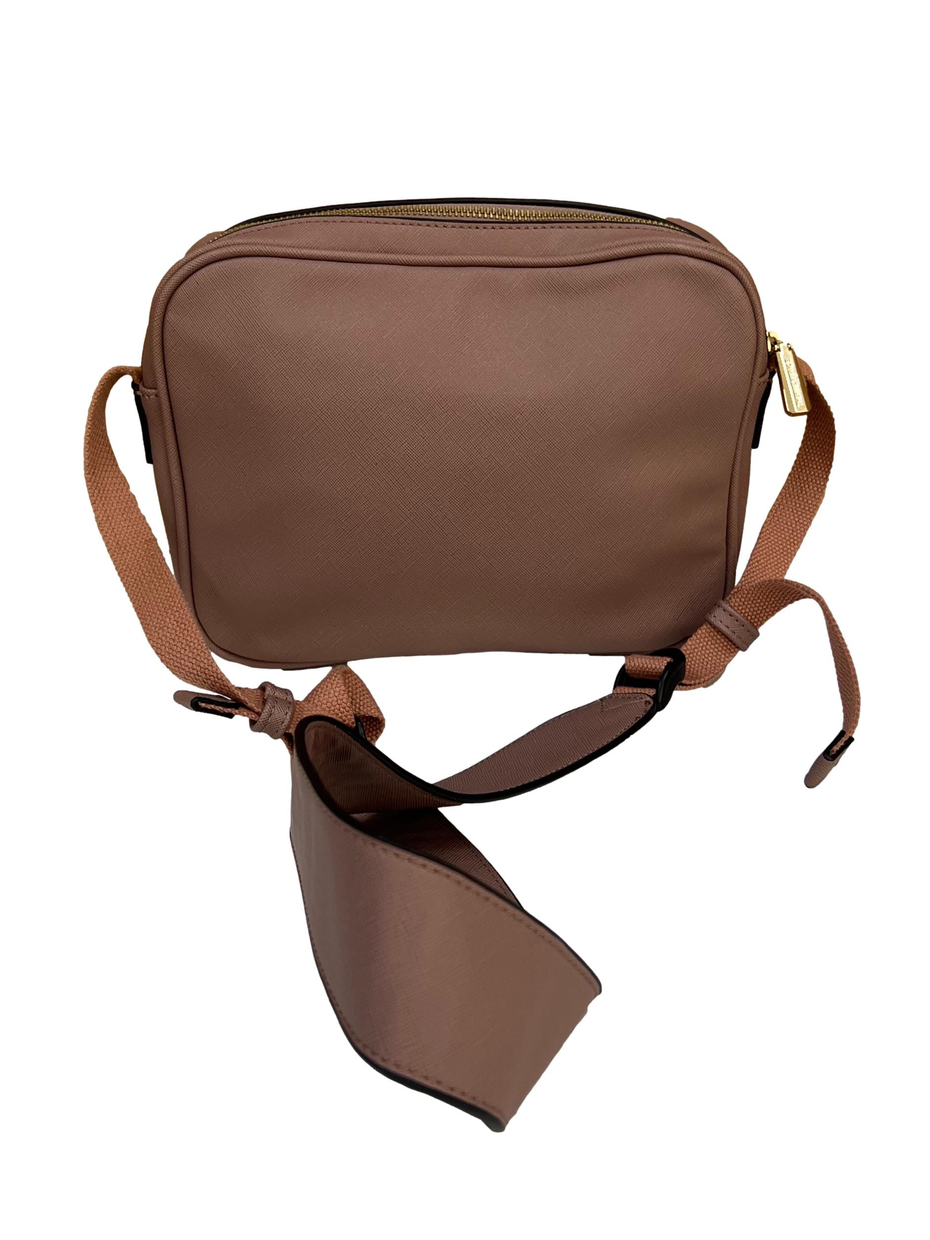 Medium Mauve Crossbody Bag